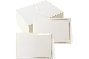 70-Pack Elegant Blank Food Place Cards