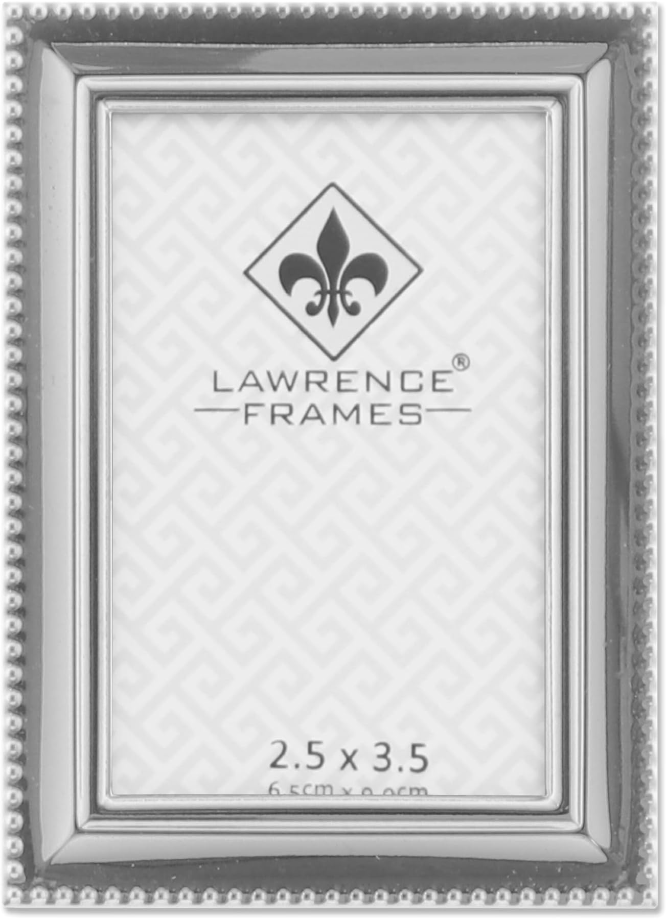 11623 Lawrence Metals Frame, 2.5x3.5, Silver