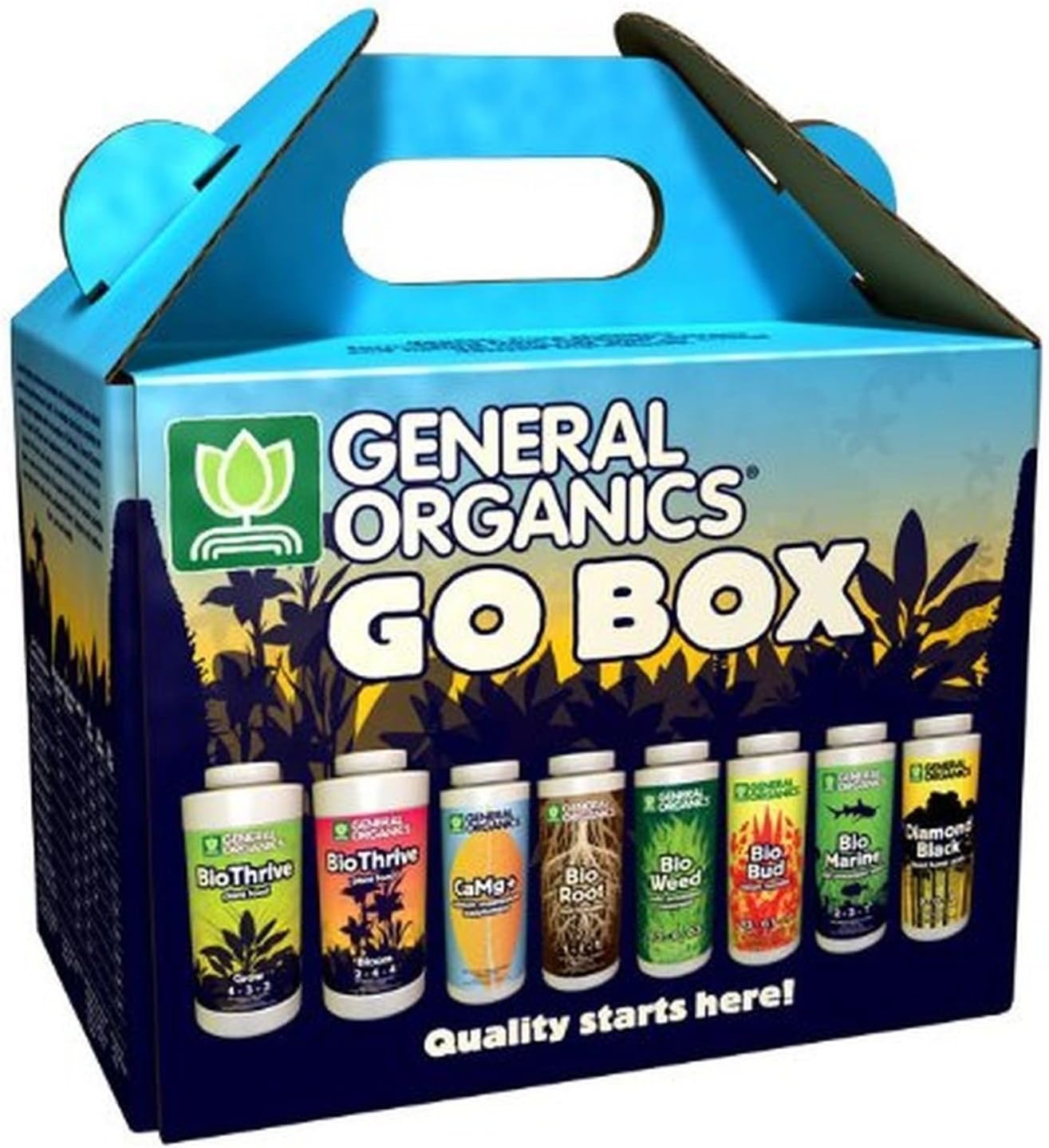 General Hydroponics GH5100 General Organics Go Box GH,Black