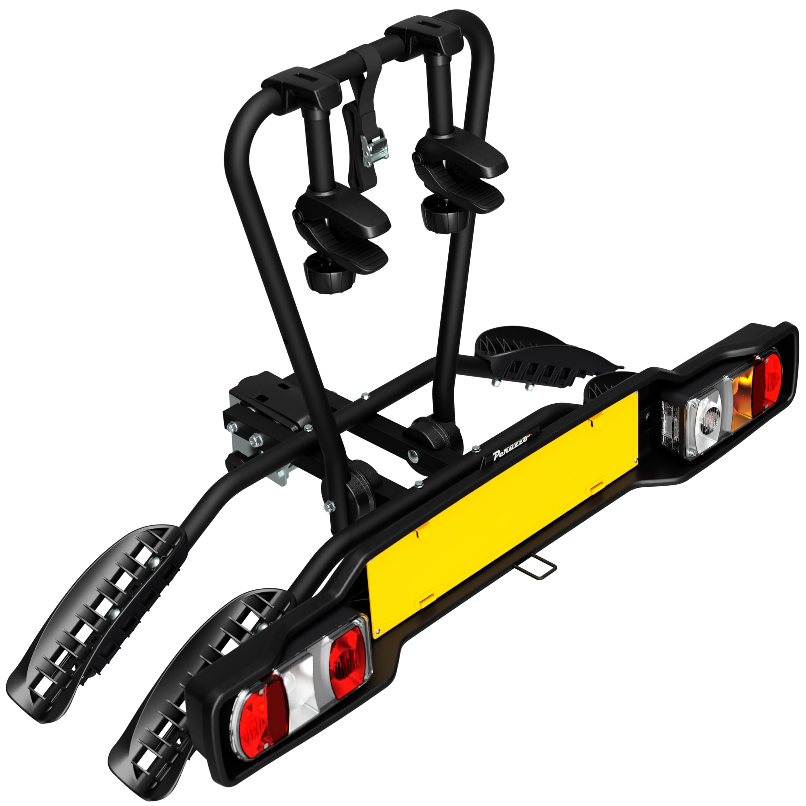 Peruzzo Supporto frizione Siena E-Bike nero, universale per 2 ruote, 668E