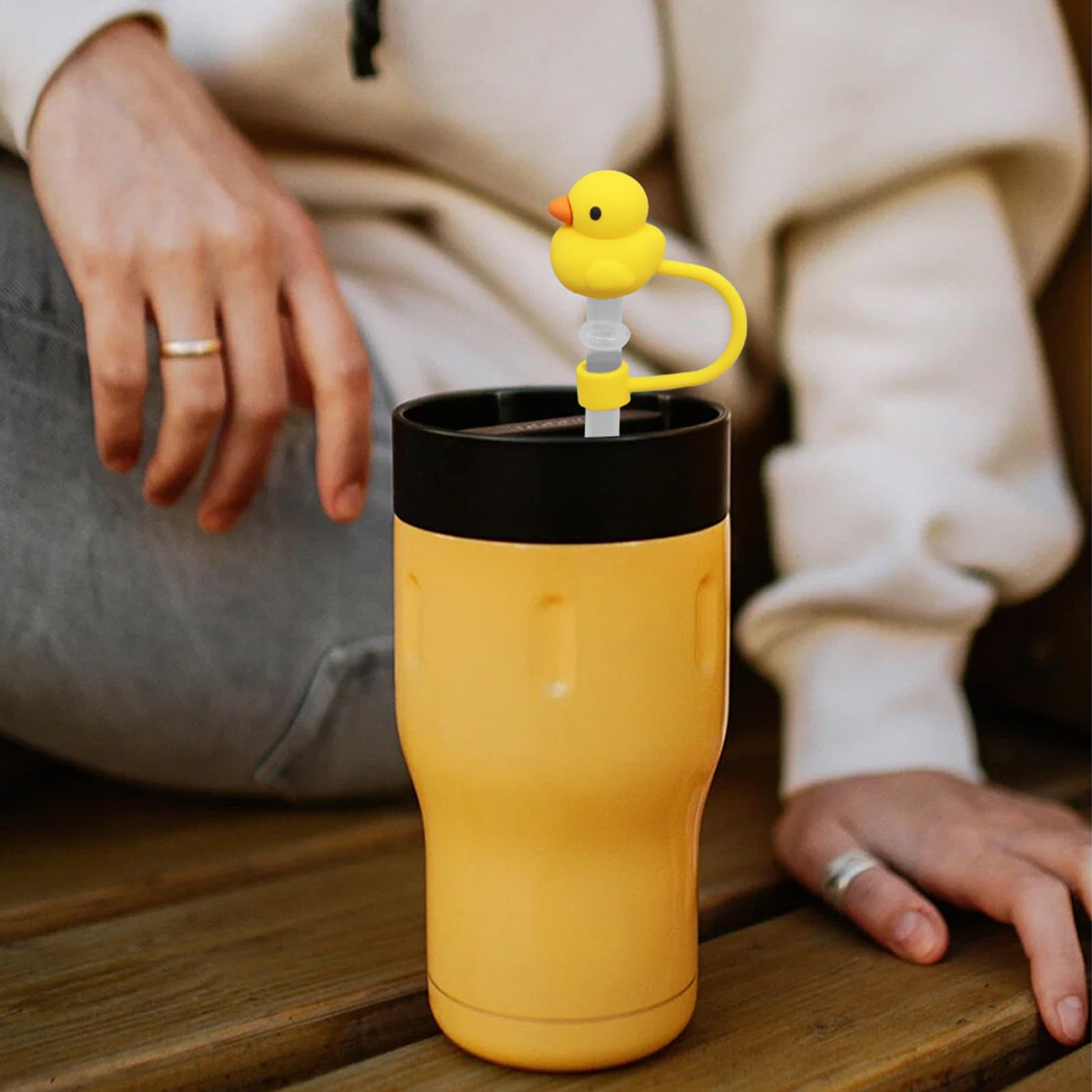 Ensemble De 10 Capsules De Paille En Silicone Stitch Mignonnes