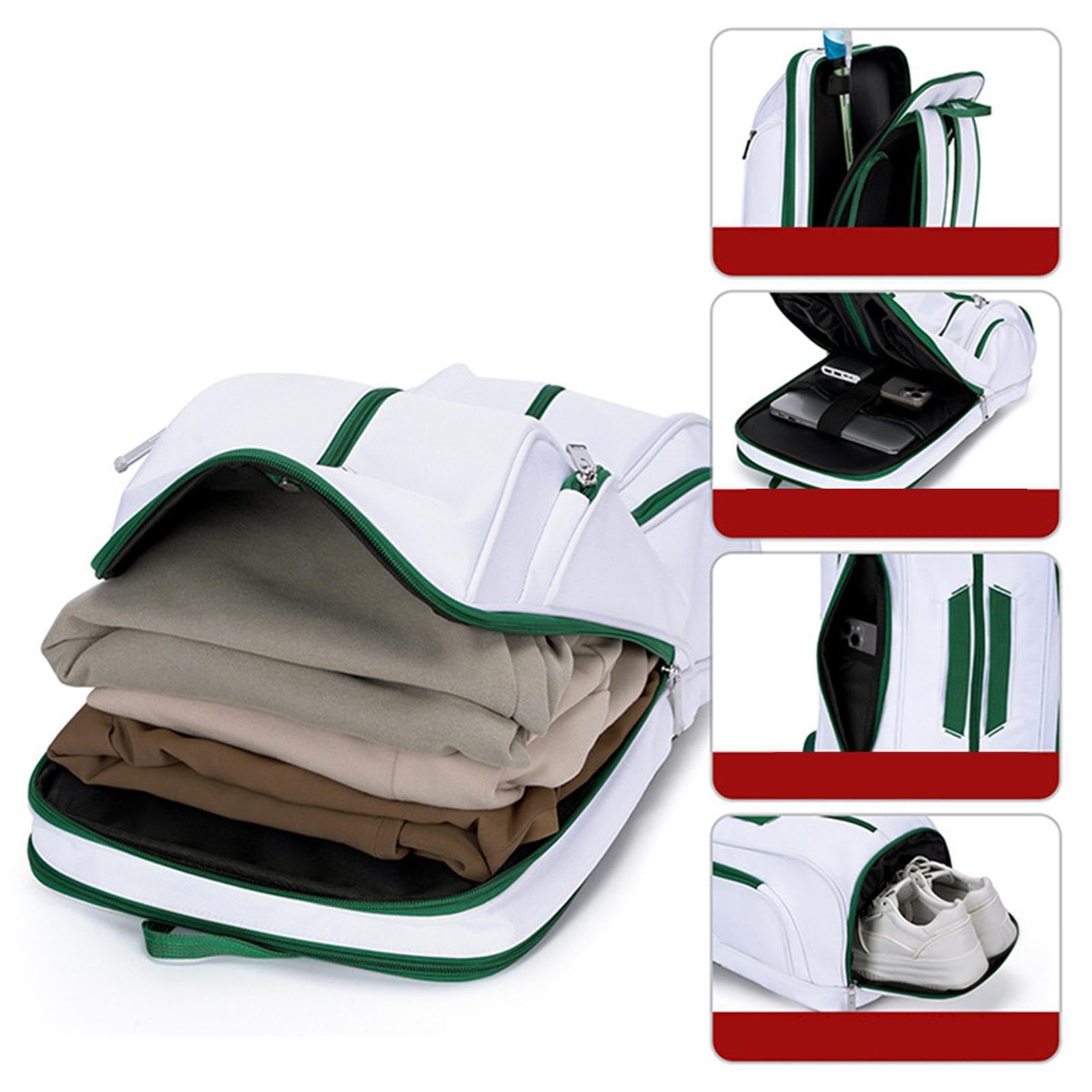 Bolsa versátil para Raquetas de Pickleball, solución de Almacenamiento confiable para Jugadores Activos en Movimiento, Bolsa organizadora, Estuche