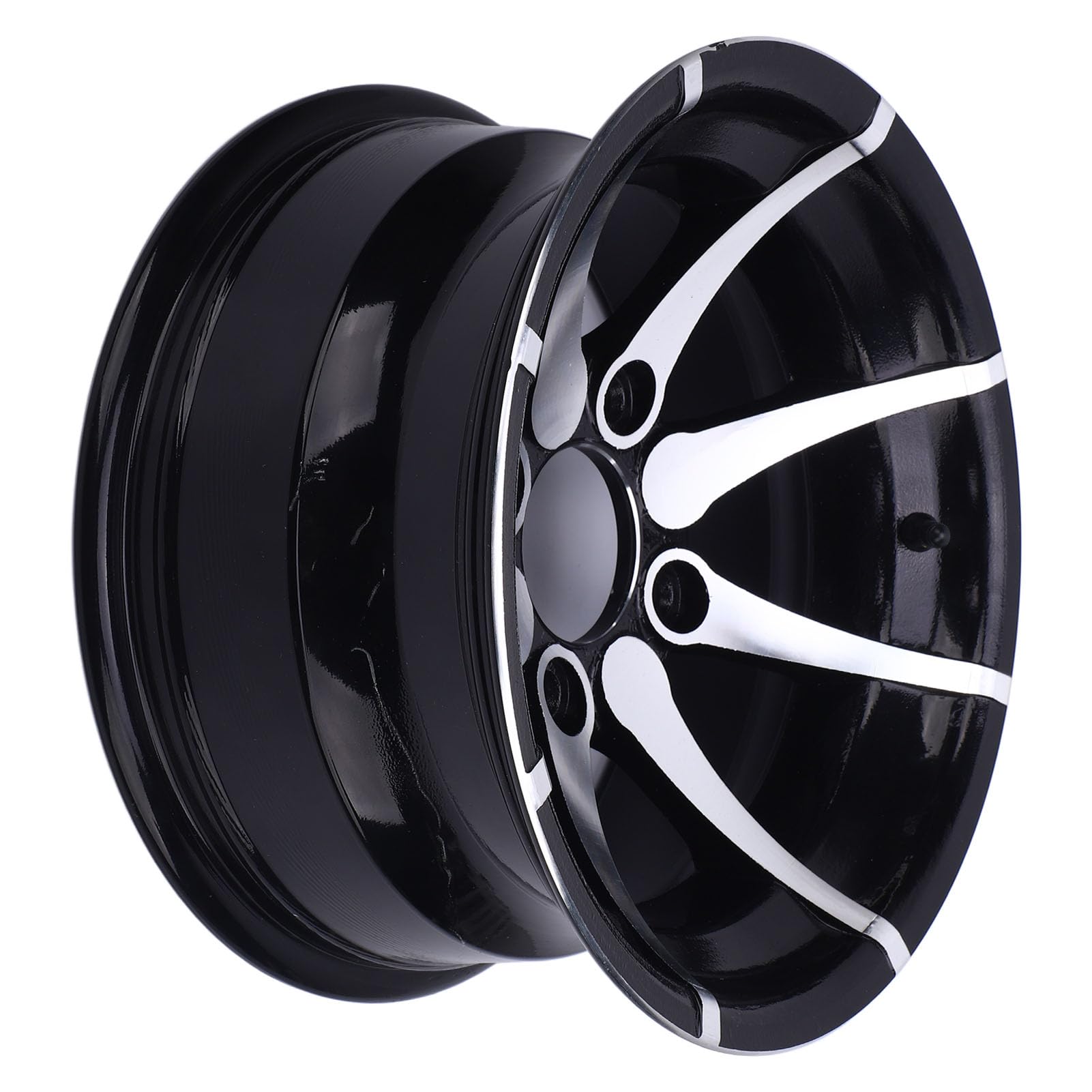 Tbest 12-calowa Felga ATV o Wysokiej Wydajności ze Stopu Aluminium 25X8 - do Wózków Gokartowych i Quadów