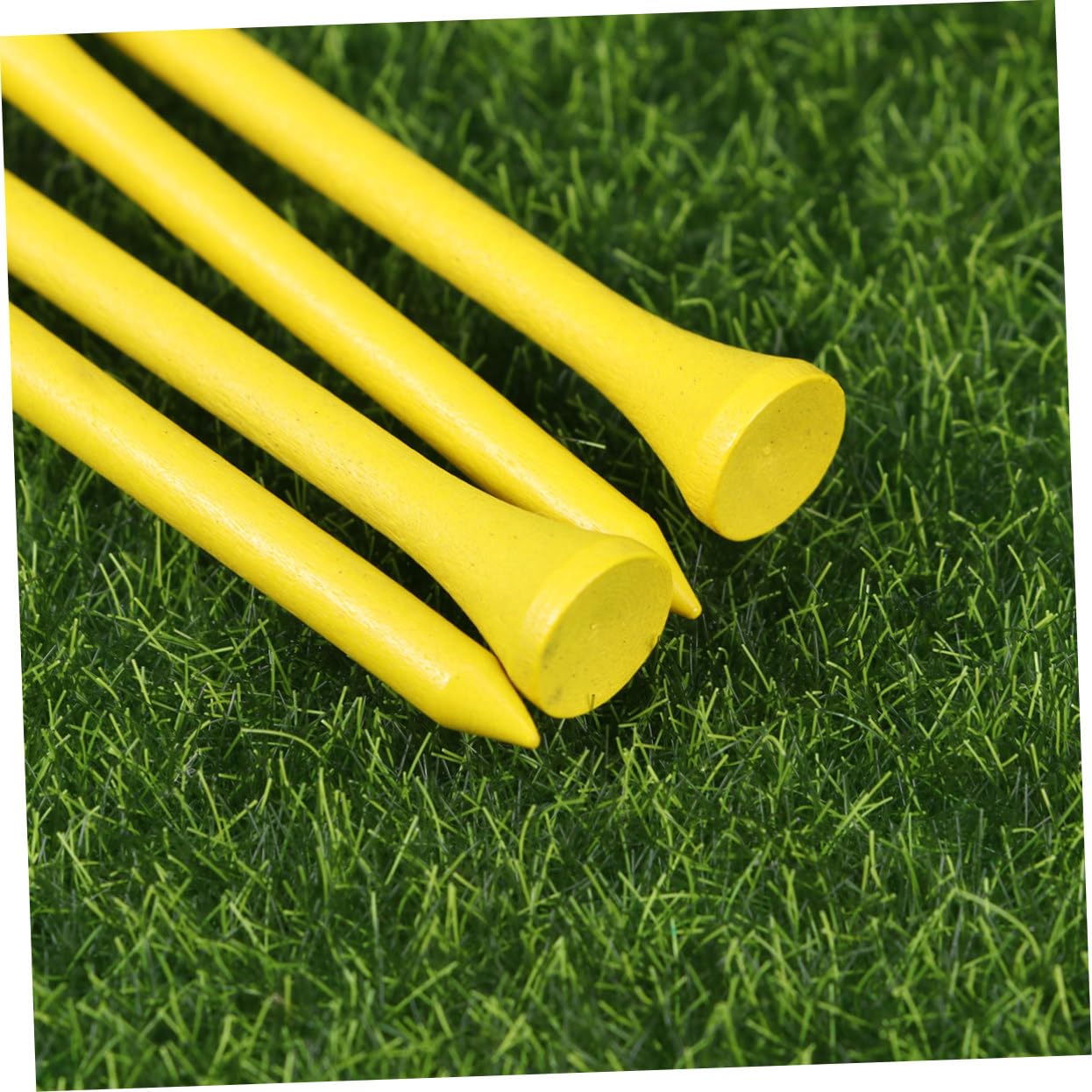 INOOMP 300 Piezas De tee De Golf Tees De Madera A Granel Tees Accesorios para Hombres Orgullo Profesional tee System Tees 3 1/4 Tees 1 1/2 Pulgadas Tees 3 1 4 Pulgadas Yardas Tees