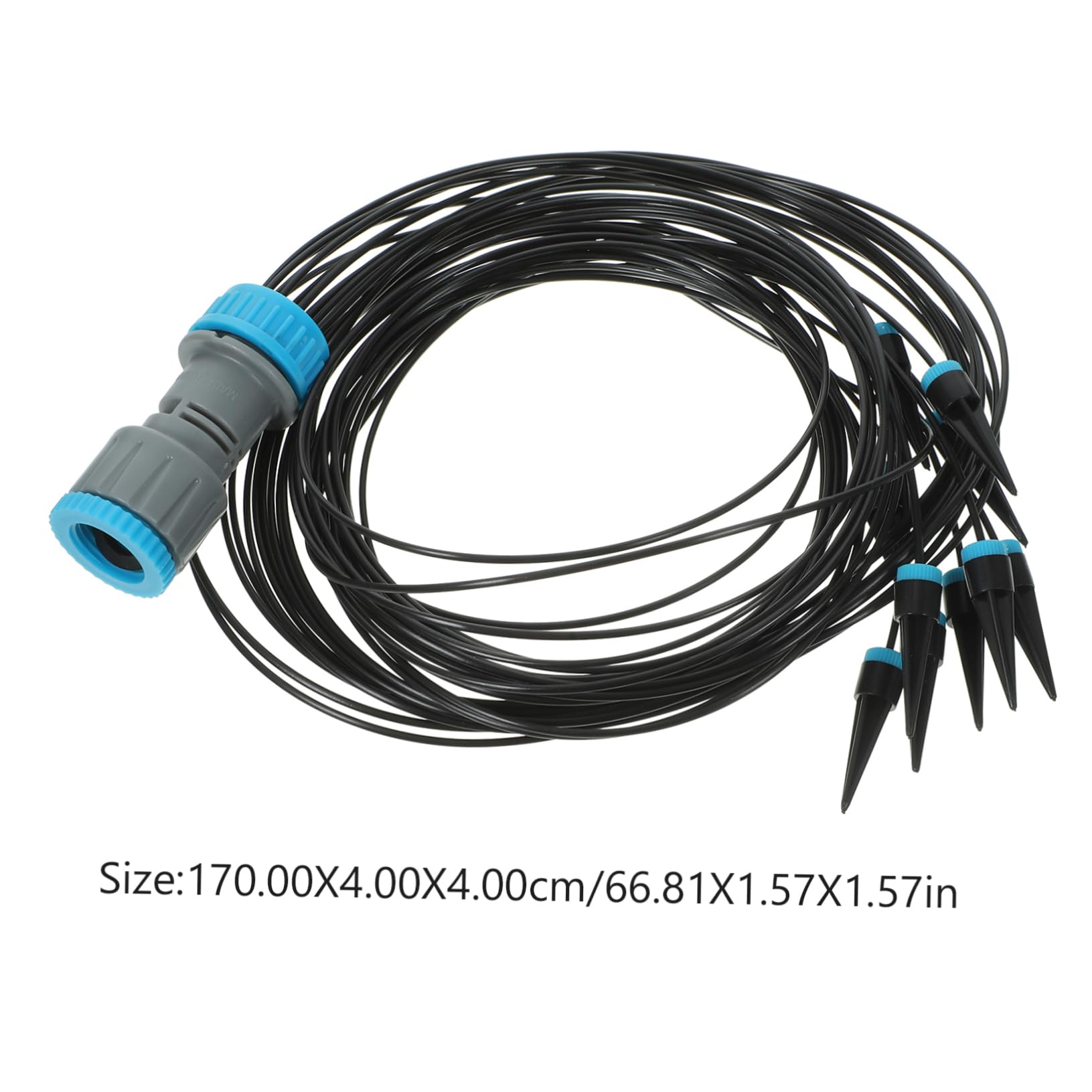 ibasenice 5 Piezas Dispositivo De Riego Automático Automatizado Irrigación Diluvio Planta Boquilla Exterior Simple Invernadero Goteo Rociador De Jardín El Plastico