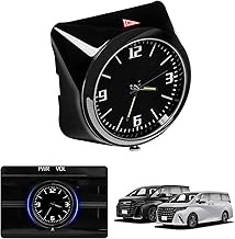 Alphard Vellfire 40 Series Hazard Watch Clock Car Quartz Car Dashboard Watch Round Analog Quartz Alphard/Vellfire Accessories