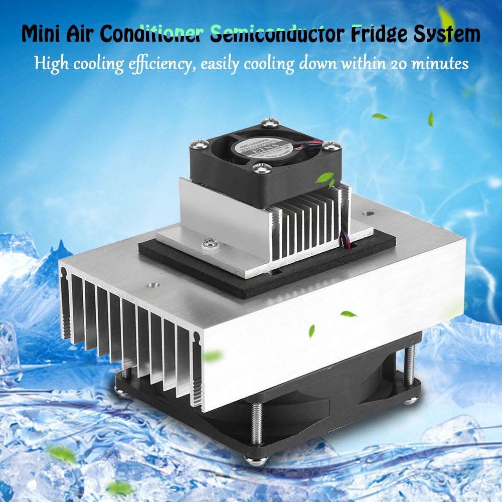 One-Day Sale: Up to 70% Off DIY Refrigeration Semiconductor, DC12V Thermoelectric Cooling System, Conduction Module, Radiator, Fan, XH-X200