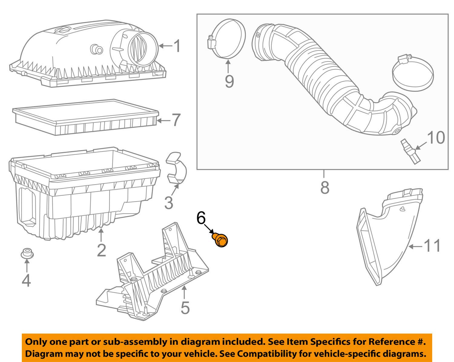 MOPAR 6506971AA - Screw Hex Flange Hea