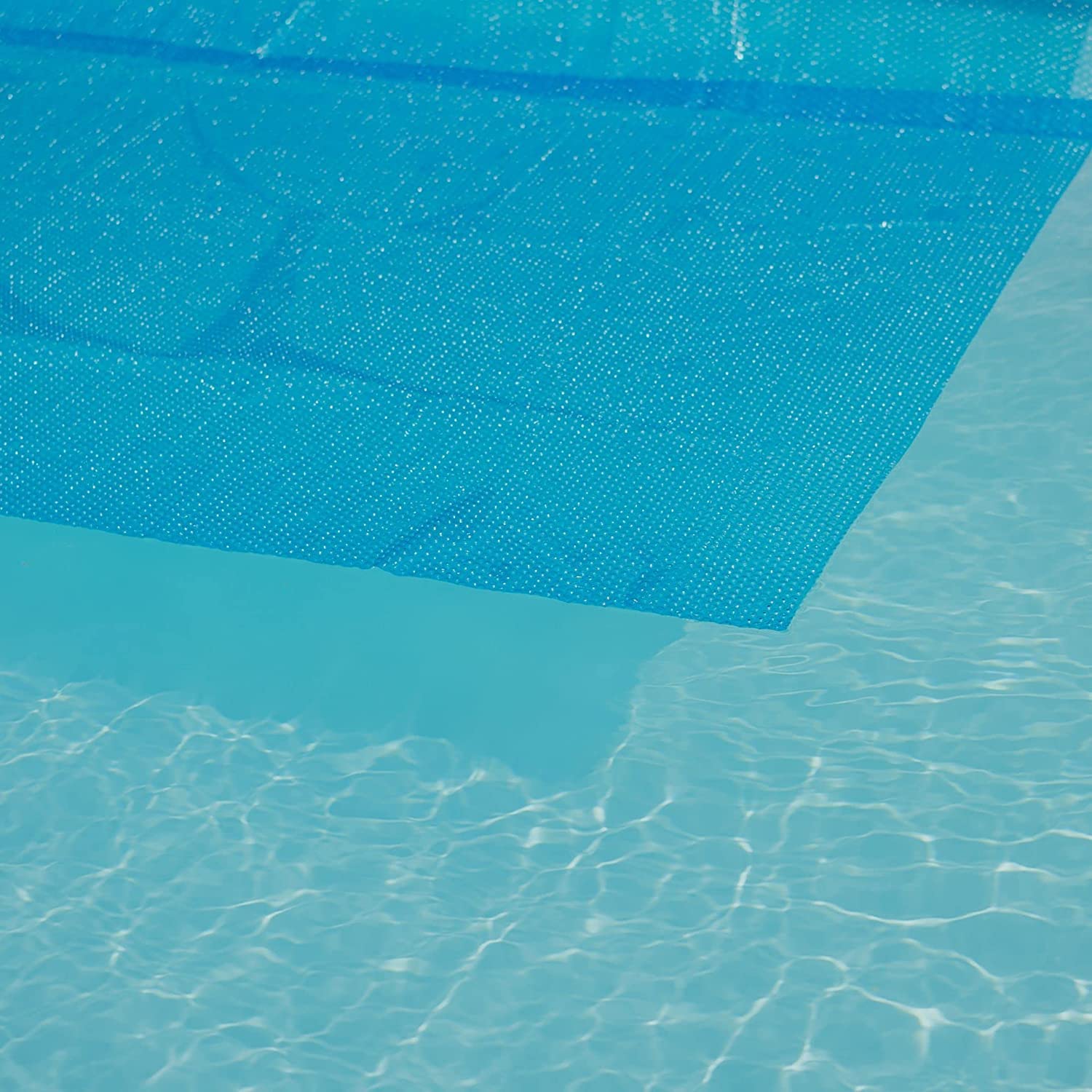 T.I.P. Solarabdeckung Solarplane 120µm für Rundpool Ø 3,6 m Blau - Energiesparende Poolabdeckung mit UV-Schutz 30450
