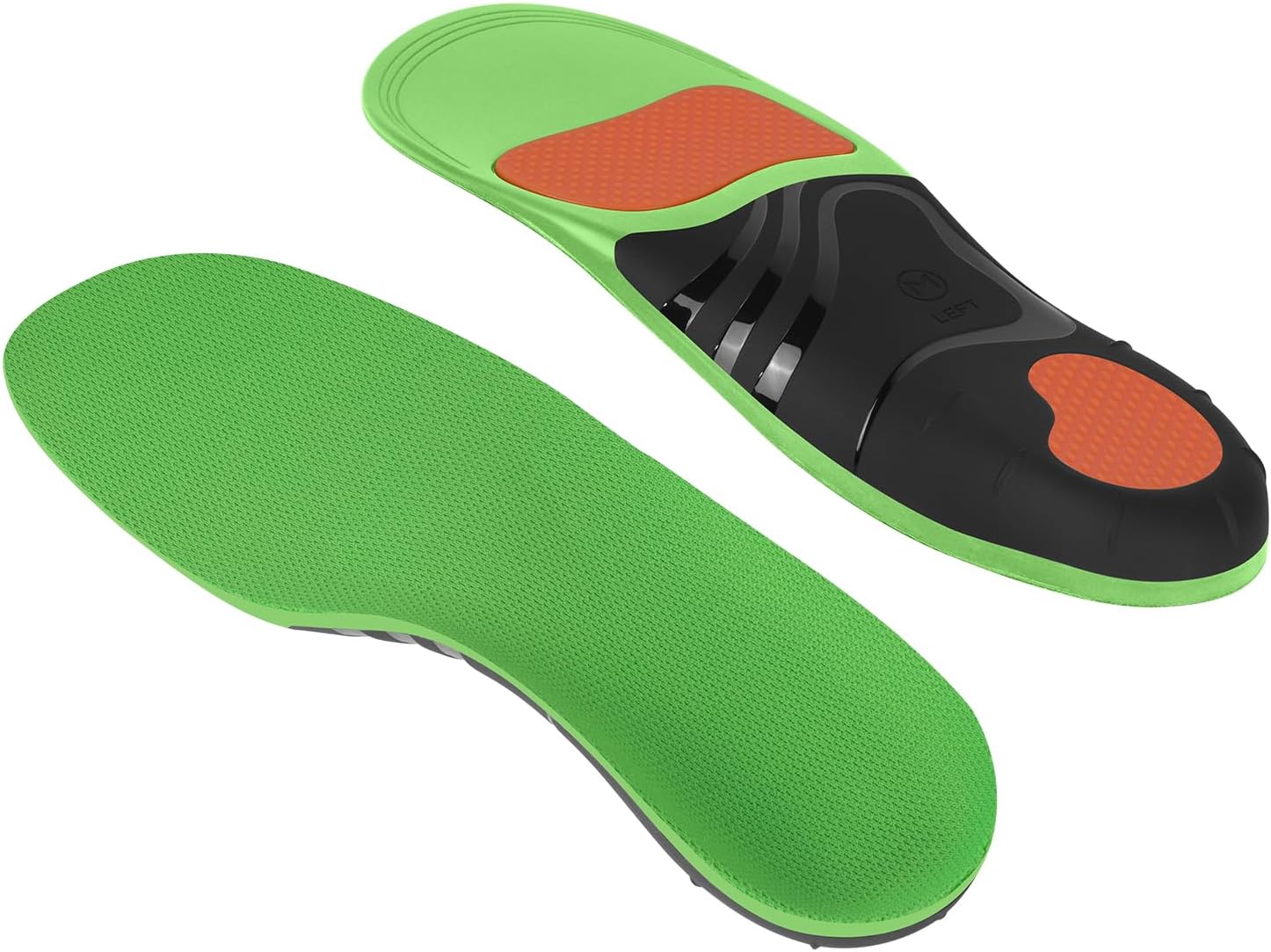 Plantar Fasciitis Relief Shoe Insoles, Arch Support Insoles, Running Athletic Gel Shoe Inserts Orthotic for Flat Feet Women Men Work Boots Shoes (XL | Men 12.5-14/WOMEN 13.5-15) - Image 3