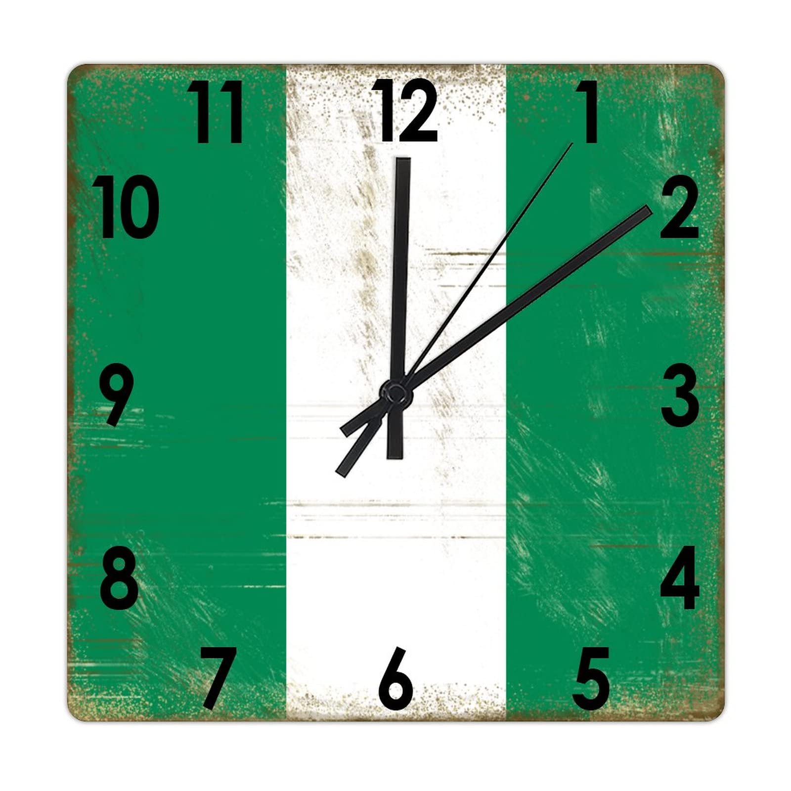 Horloge murale shabby chic en bois pour votre salle à manger