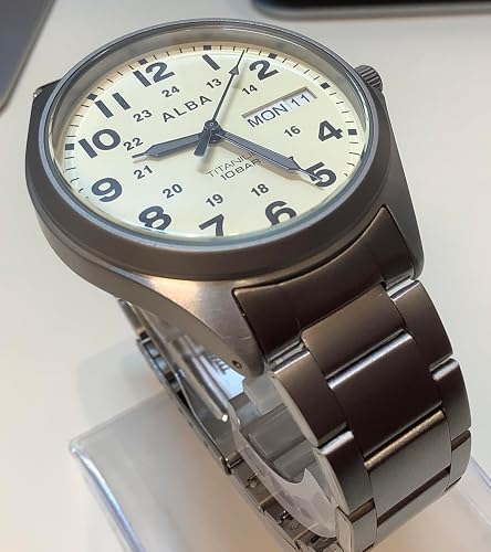 Amazon.co.jp: [アルバ]ALBA 腕時計 ALBA クオーツ AQPJ401 メンズ