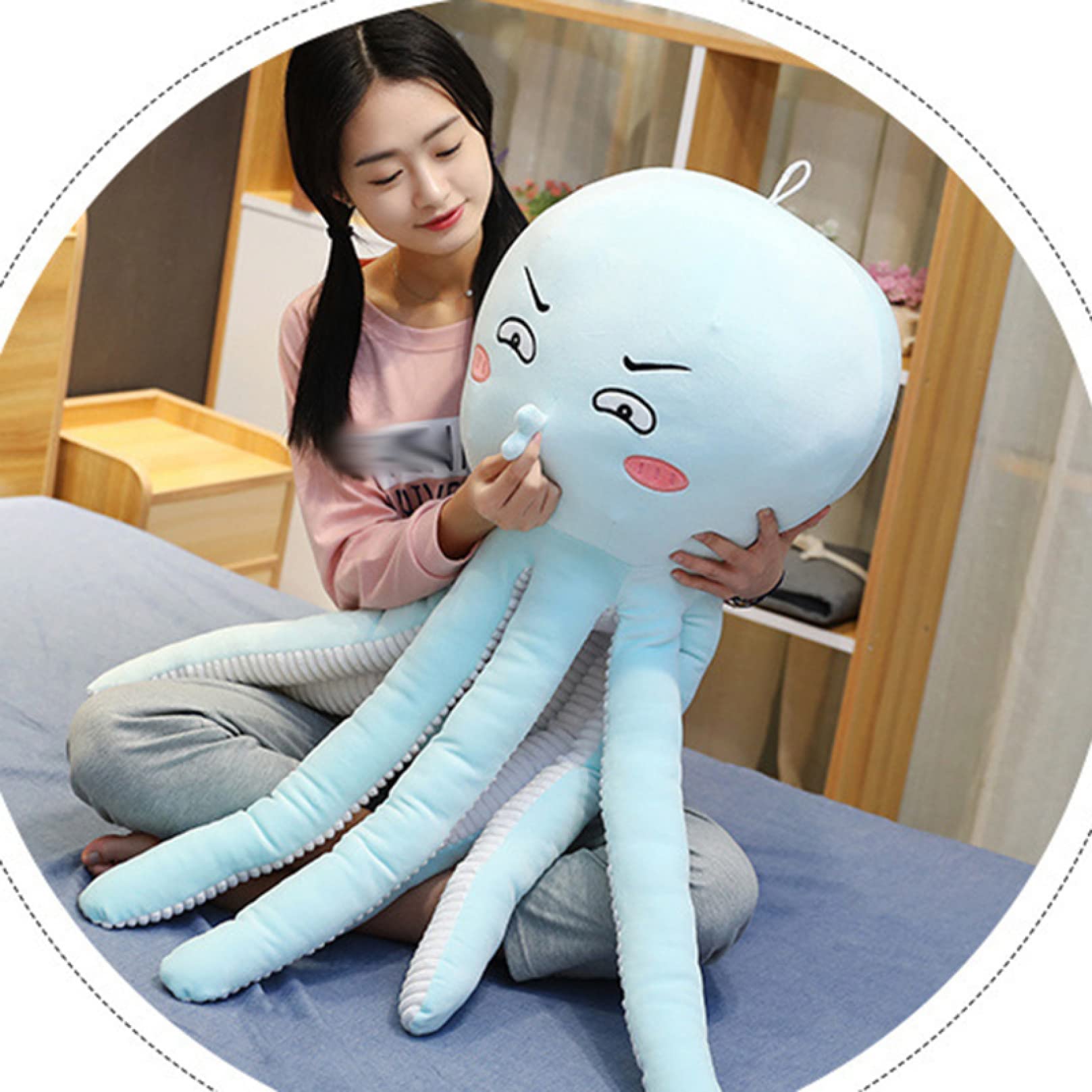 特大 タコ 大きい 動物 可愛いでかい抱き枕 巨大 タコ縫い包み