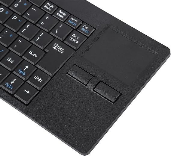 Wired USB Keyboard with Touchpad 86 Key Ultra Slim USB Keyboard Built in Multi Function Touchpad Hub Quiet Low Scissor Switch Typing Keyboard for Laptop Desktop Notebook Stable .