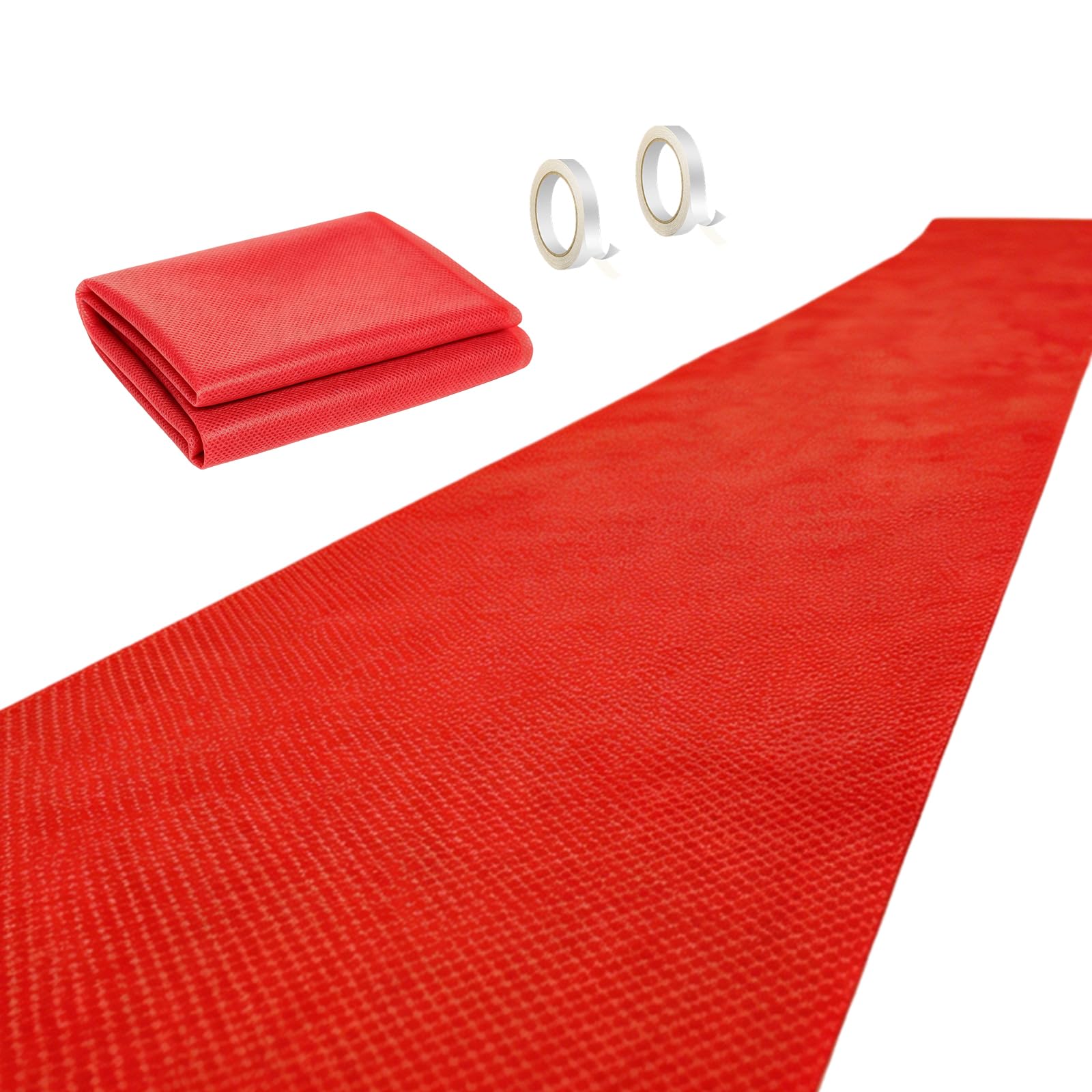 Tappeto rosso VIP Läufer Red Carpet, tappeto per matrimonio, evento, tappeto per ricevimento, tappeto antiscivolo, per matrimoni, Natale, Ringraziamento, accessorio per esterni, matrimoni