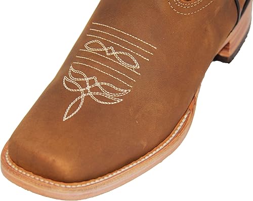 Miniatura 3 de Bota vaquera vaquera bordada de cuero para mujer