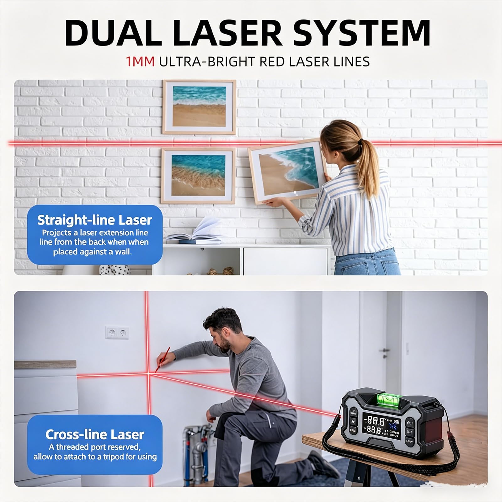 Digital Angle Finder - Laser Inclinometer with Magnetic Base -9 Digital Angle Finder - Laser Inclinometer with Magnetic Base -9