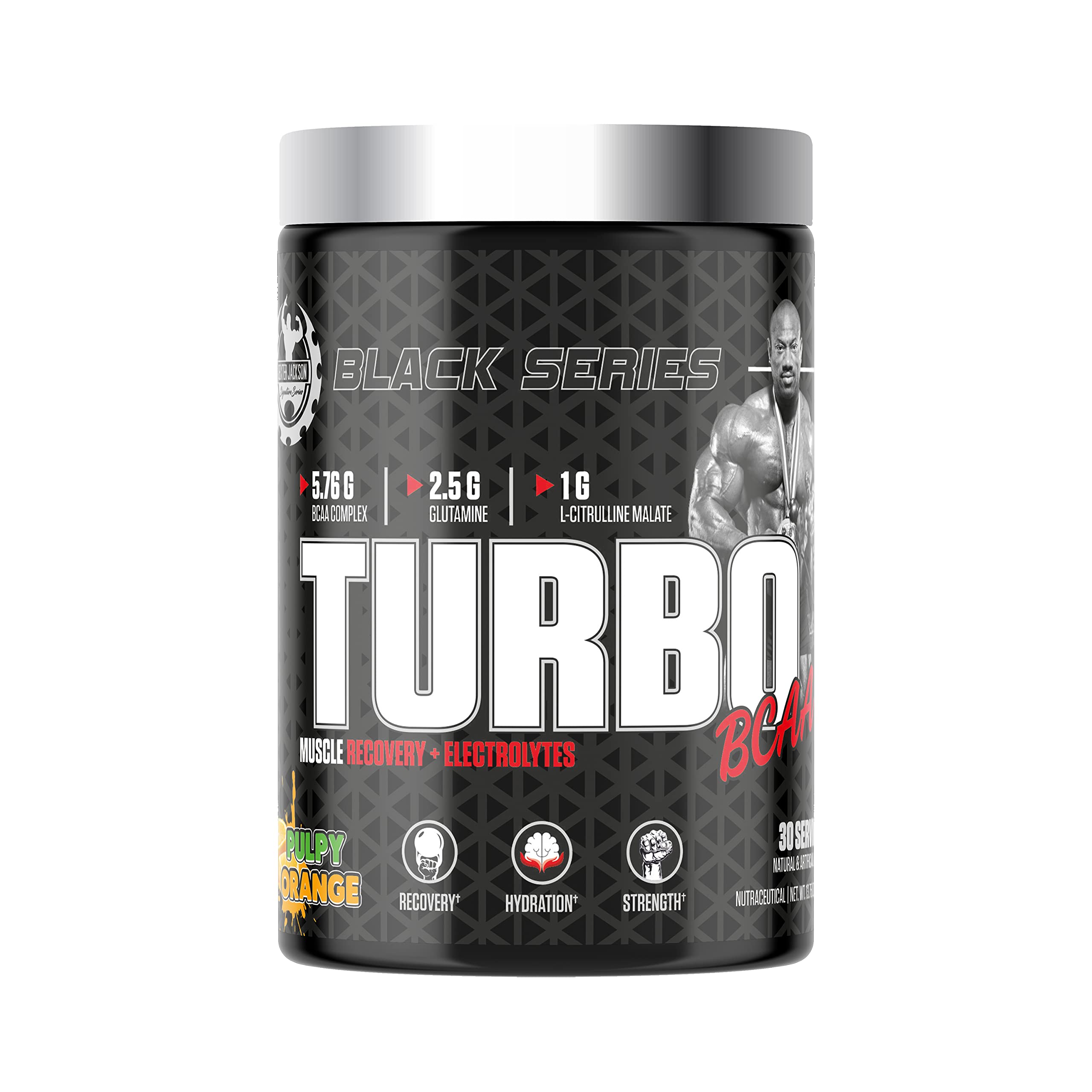 Dexter Jackson Black Series Turbo BCAA | Muscle Recovery | Orange Flavor |30 Servings,390G-picture-10