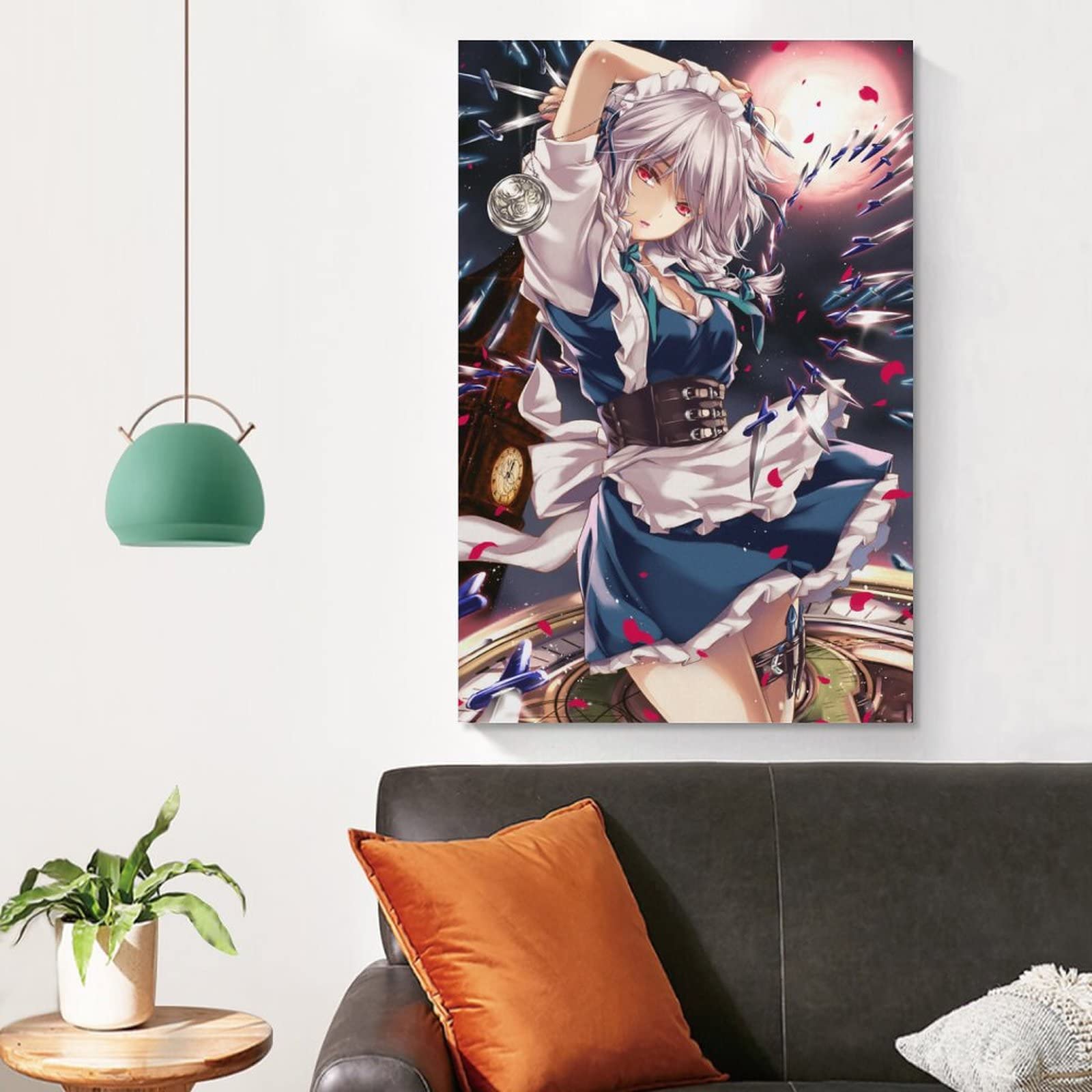 Amazon.co.jp: 東方Project 十六夜 咲夜 いざよい さくや 装飾画 家の