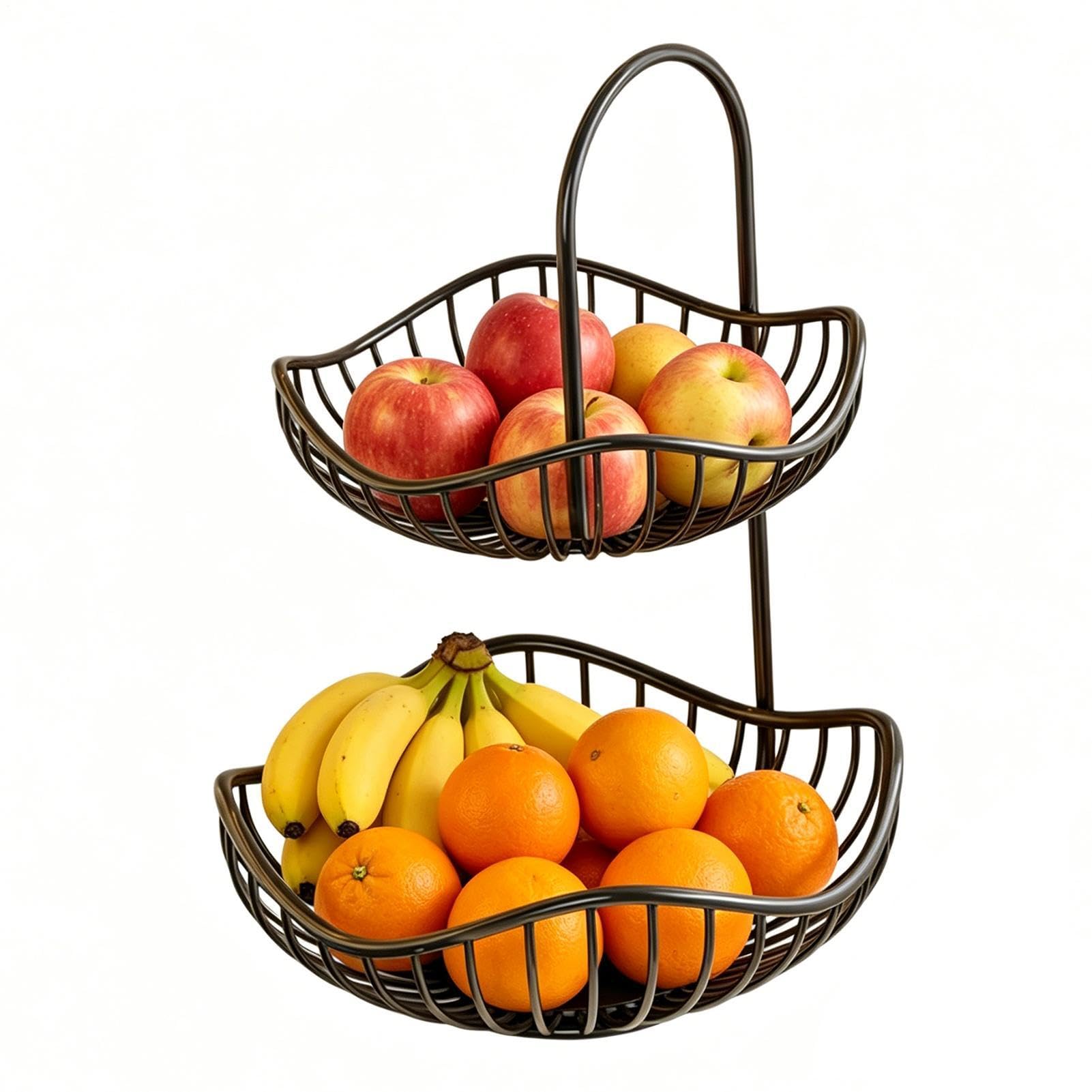 Soporte y organizador de almacenamiento de doble altura para alimentos y despensa