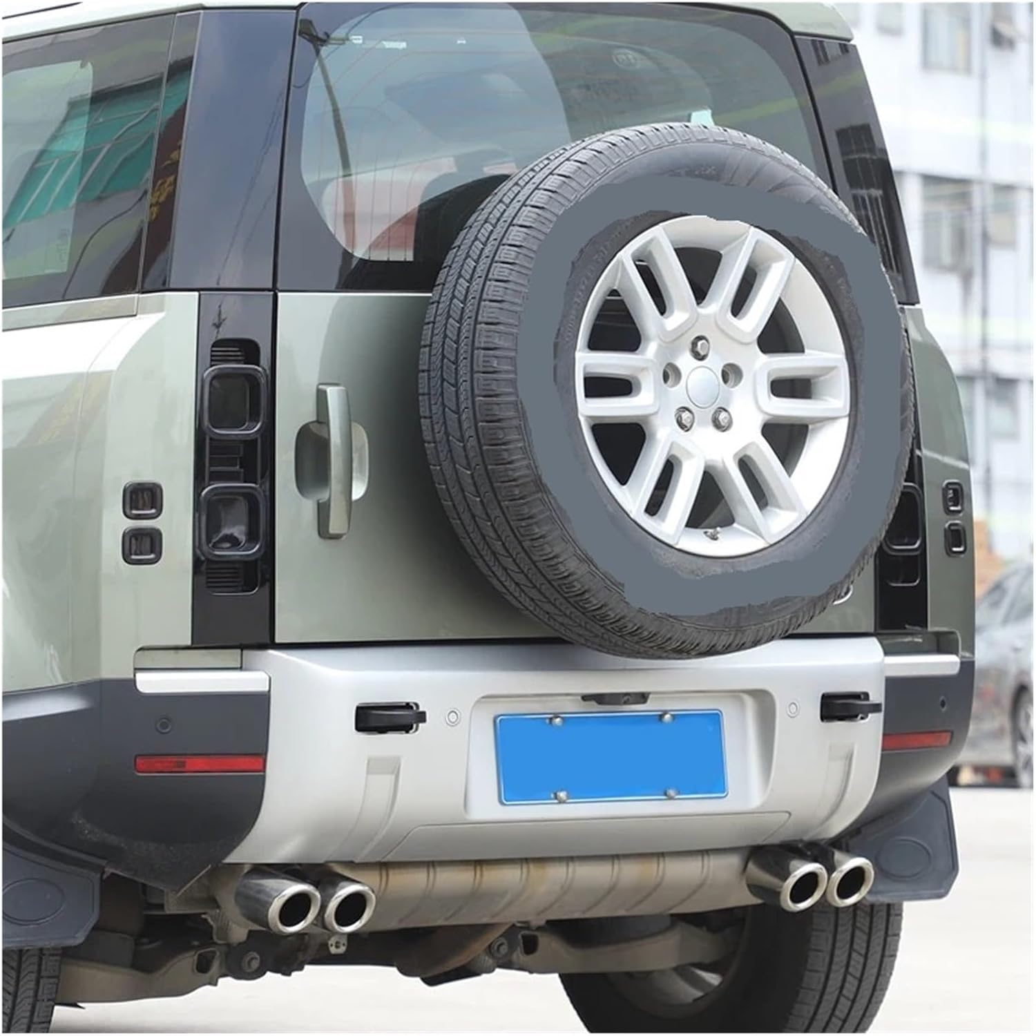 Compatible For Land Rover Defender 2020-2022 Car Styling Car Rear Light Hoods Decoration Tail Lamp Guards Cover Trim