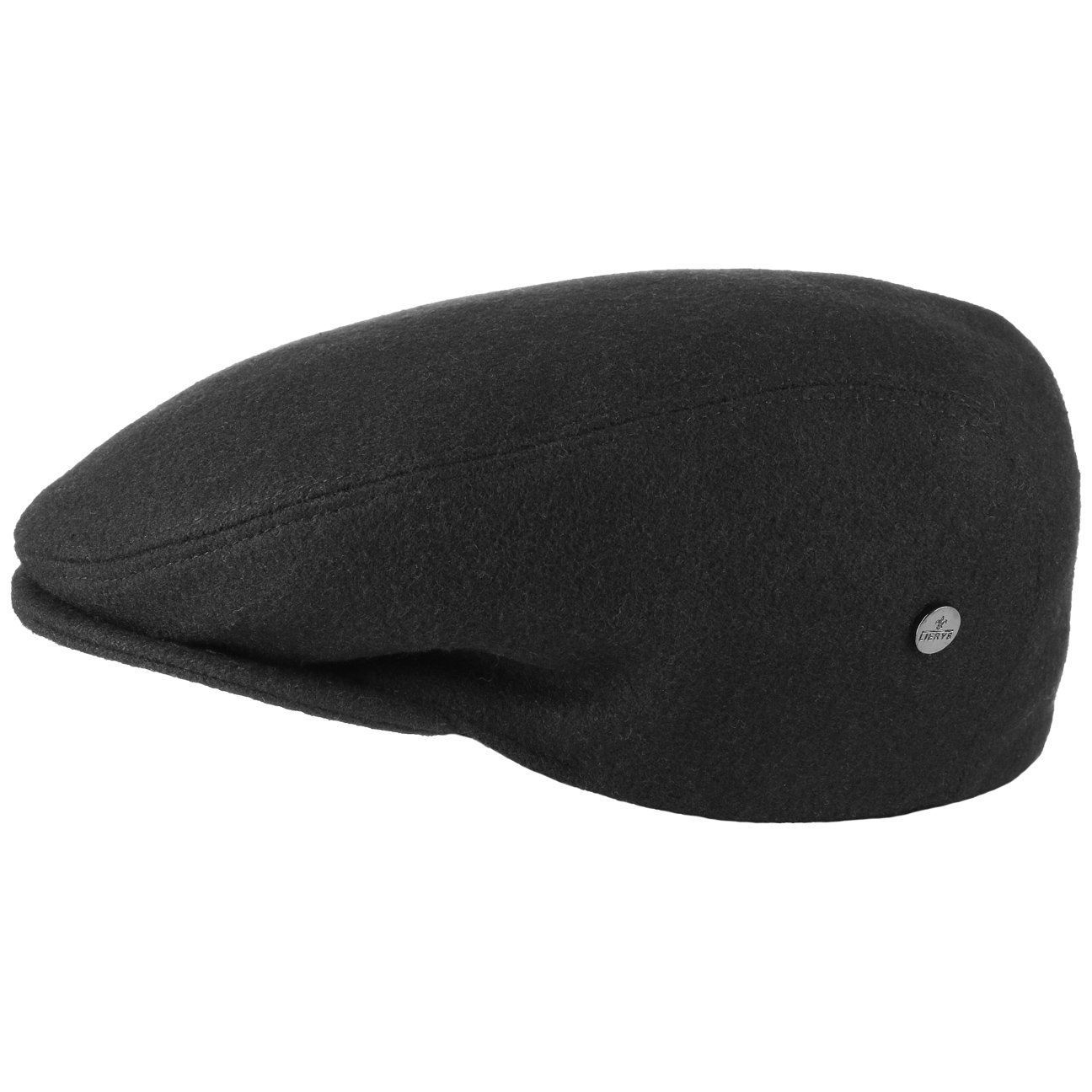Lierys Boston Casquette Plate Teflon Fabrique en Italie Unisexe Automne Hiver