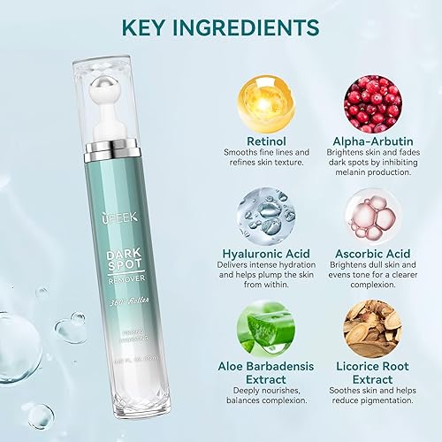 Miniatura 2 de Removedor de manchas oscuras para cara con bola de masaje de rodillo de 360, manchas solares que se desvanecen para todo tipo de piel