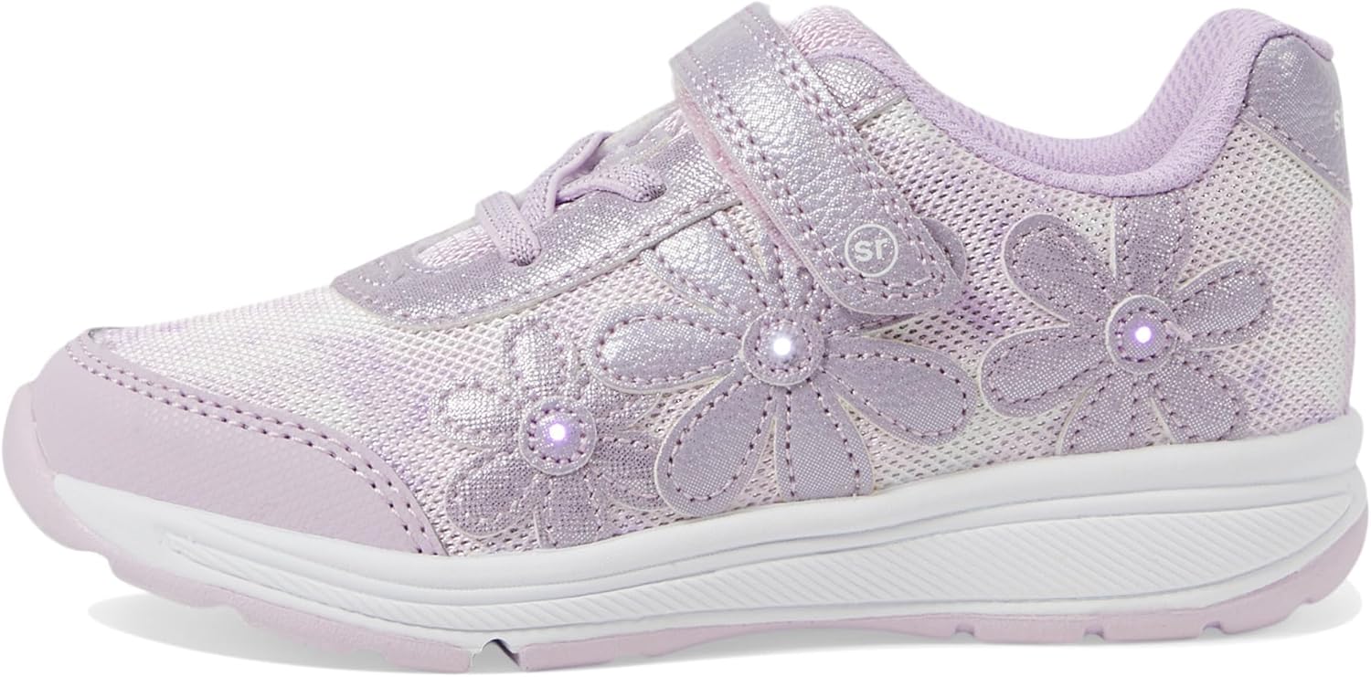 Stride Rite Unisex-Child Sr Lighted Glimmer Light-Up Sneaker - Image 4