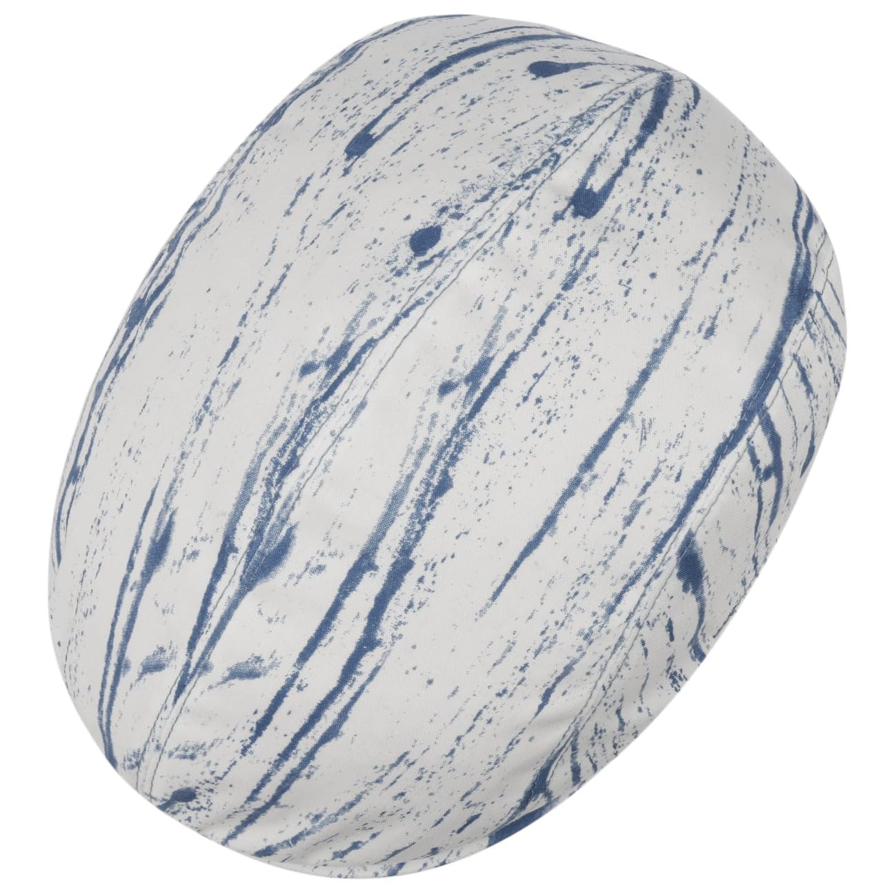 Mayser Flower Denim Flatcap Schirmmütze Herren und Damen Made in EU Frühling Sommer