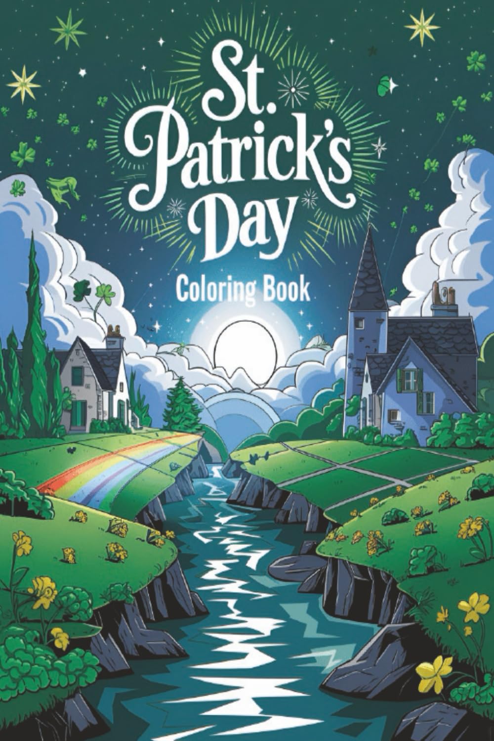 St Patrick's Day Coloring Book: Coloring Book for Children