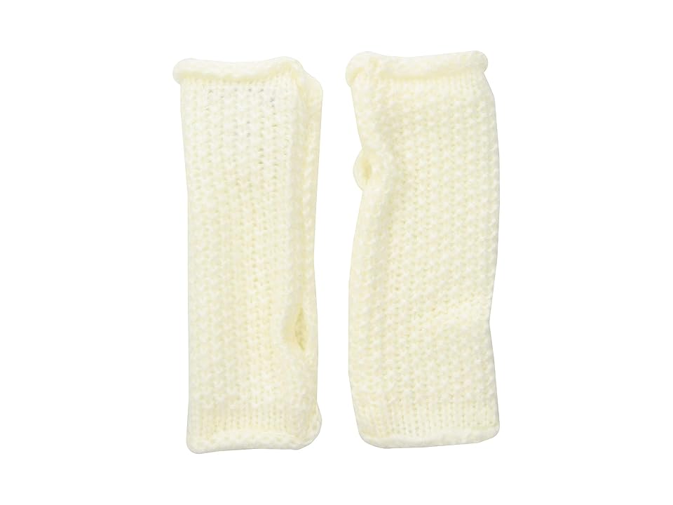 

Rebecca Minkoff Simple Solid Arm Warmer (Ivory) Extreme Cold Weather Gloves