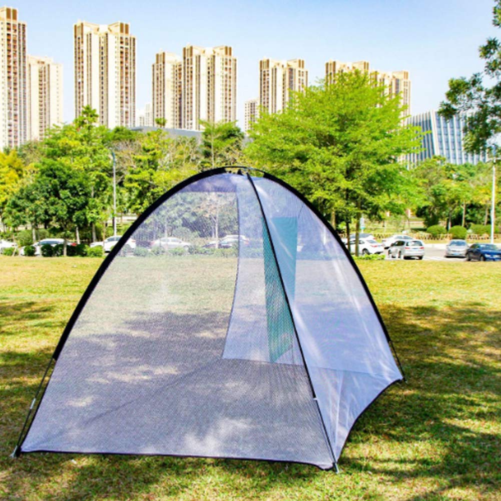 Green Net, Bottomless Training Net, Beginners Course for Indoor Outdoor Using Golfers