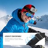 NEEWER Accessories Kit Compatible with GoPro Hero Insta360 DJI AKASO Action Camera, Quick Release Head Strap Mount, Chest Harness, Backpack Hat Clip Holder & 360° Wrist Strap for POV Recording, GP-75 - 2