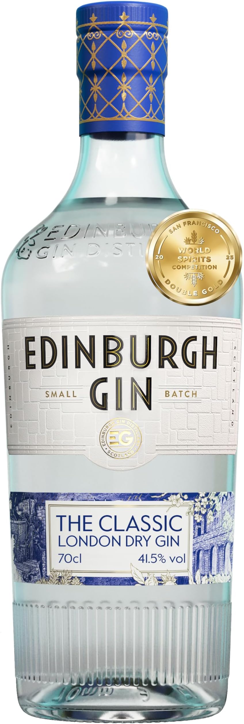 The Classic London Dry Gin 70cl | 41.5% ABV | Award Winning Premium Gin | Crafted with Citrus and Lavender for a Smooth Taste | Perfect for gifts