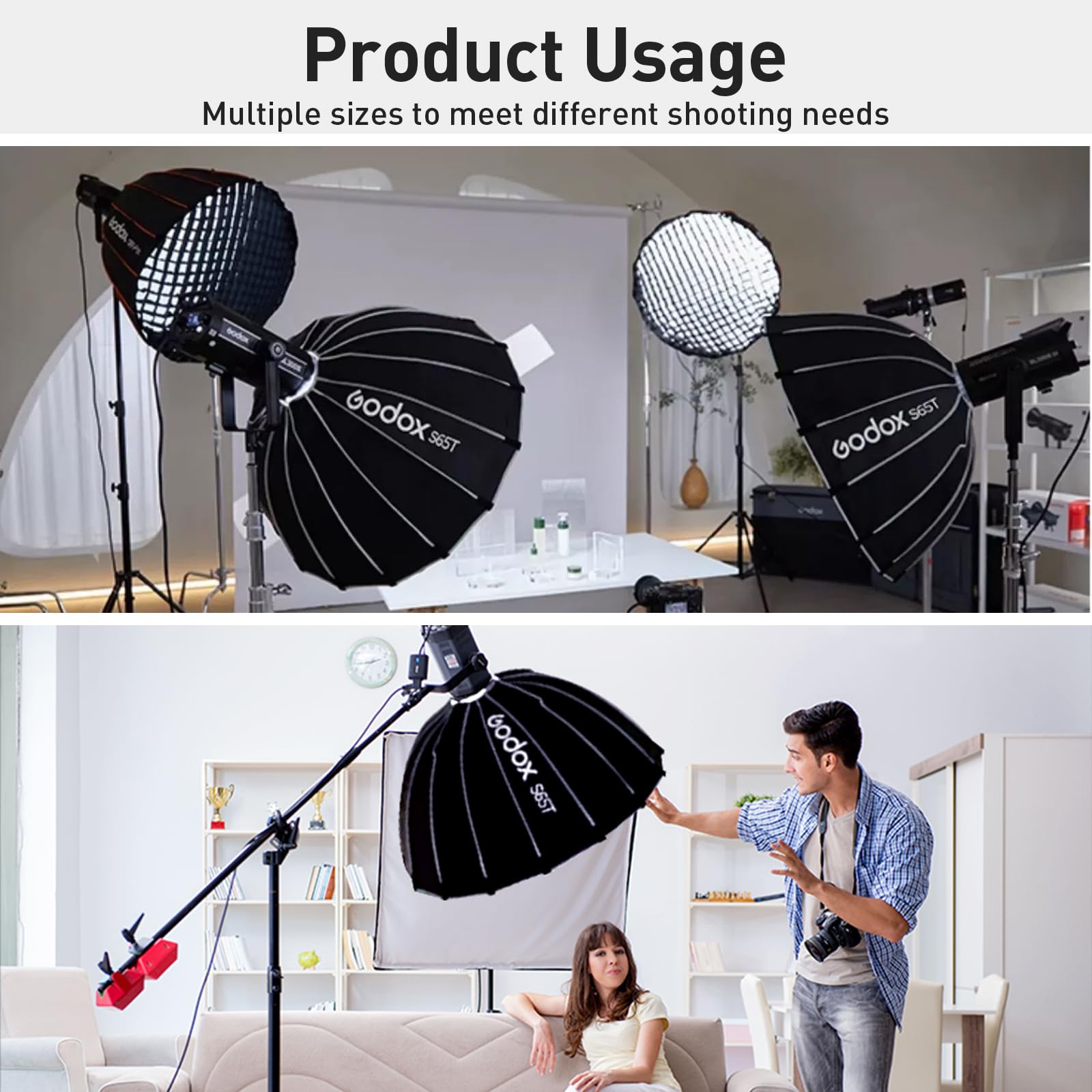 Godox S65T 65cm ソフトボックス Amazon.com : Godox S65T 25.6