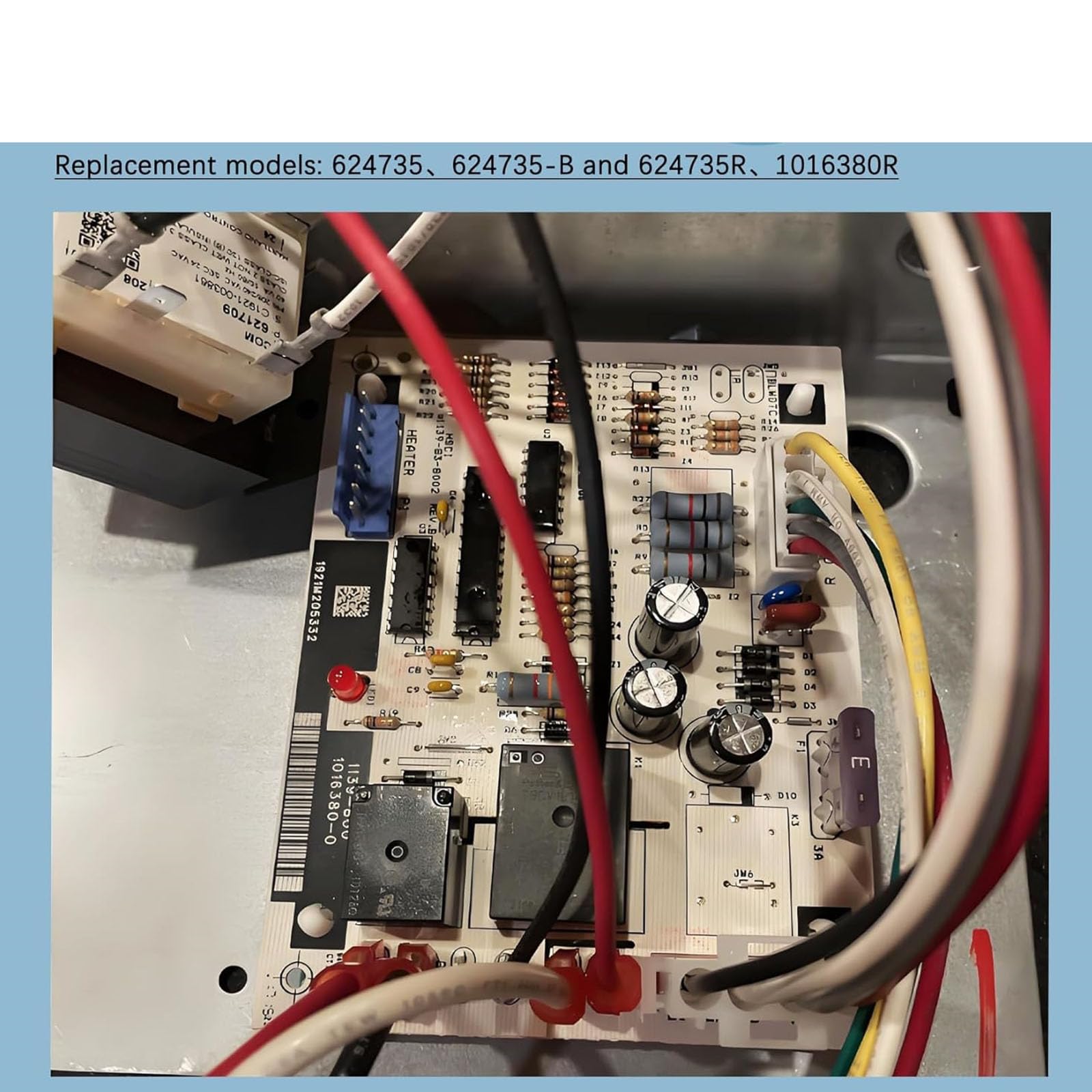 Operazioni in modalità Multipla Scheda Controllo Sistemi Riscaldamento Modulo Controllo Struttura in plastica per fornello da Cucina Uso duraturo Sostituzione del Circuito della Stufa