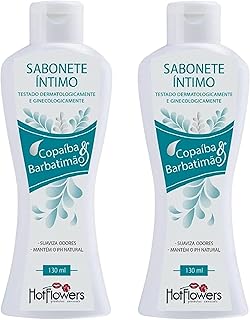 Kit 02 Sabonete Íntimo Líquido Feminino Copaíba e Barbatimão