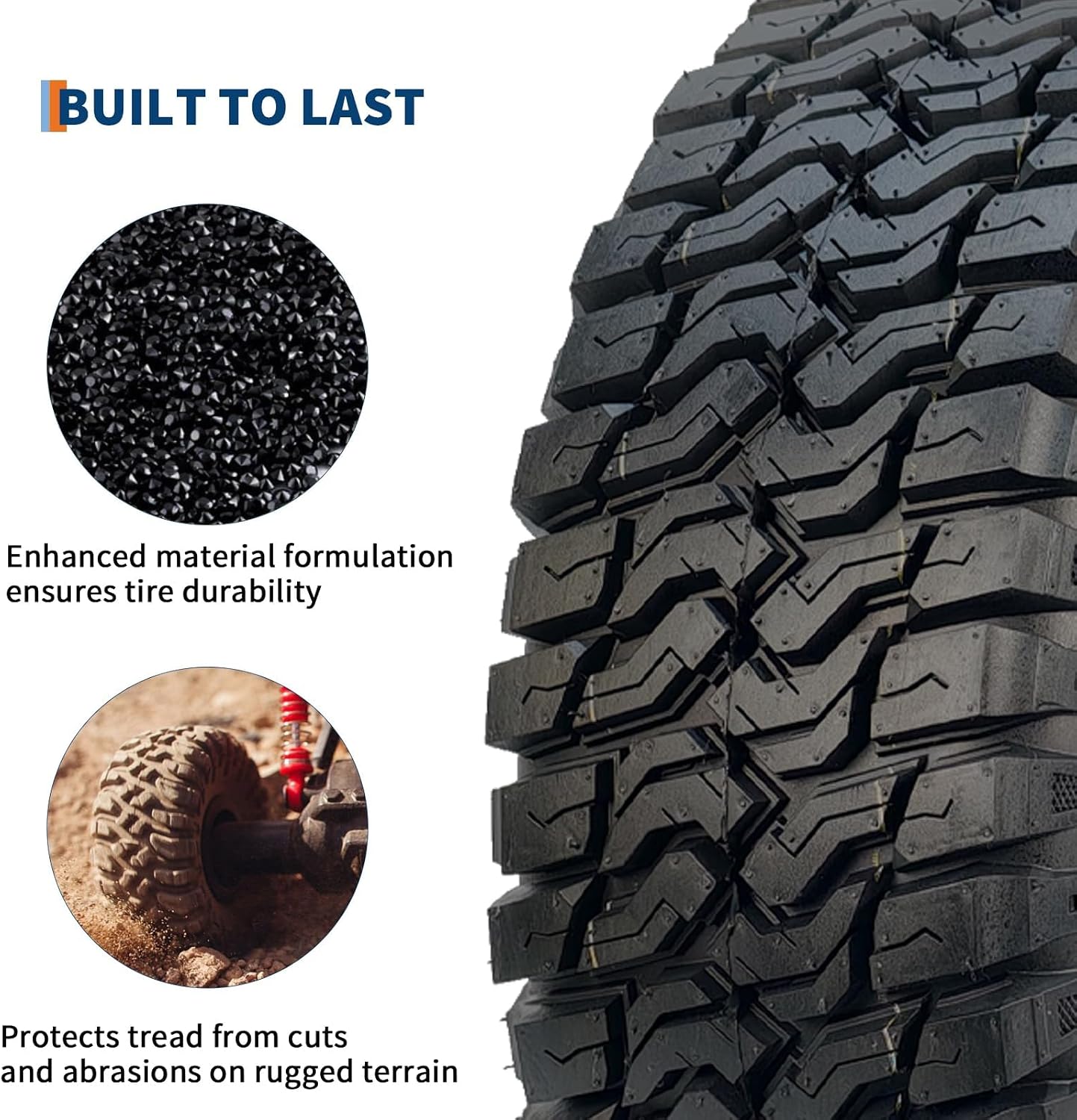 Garvee 2 Pack 24x8-12 ATV UTV Tires 4-Ply All-Terrain Tubeless Tires for Daily Work, Hunting & Recreational Riding on ATV, UTV, Quad and 4 Wheeler