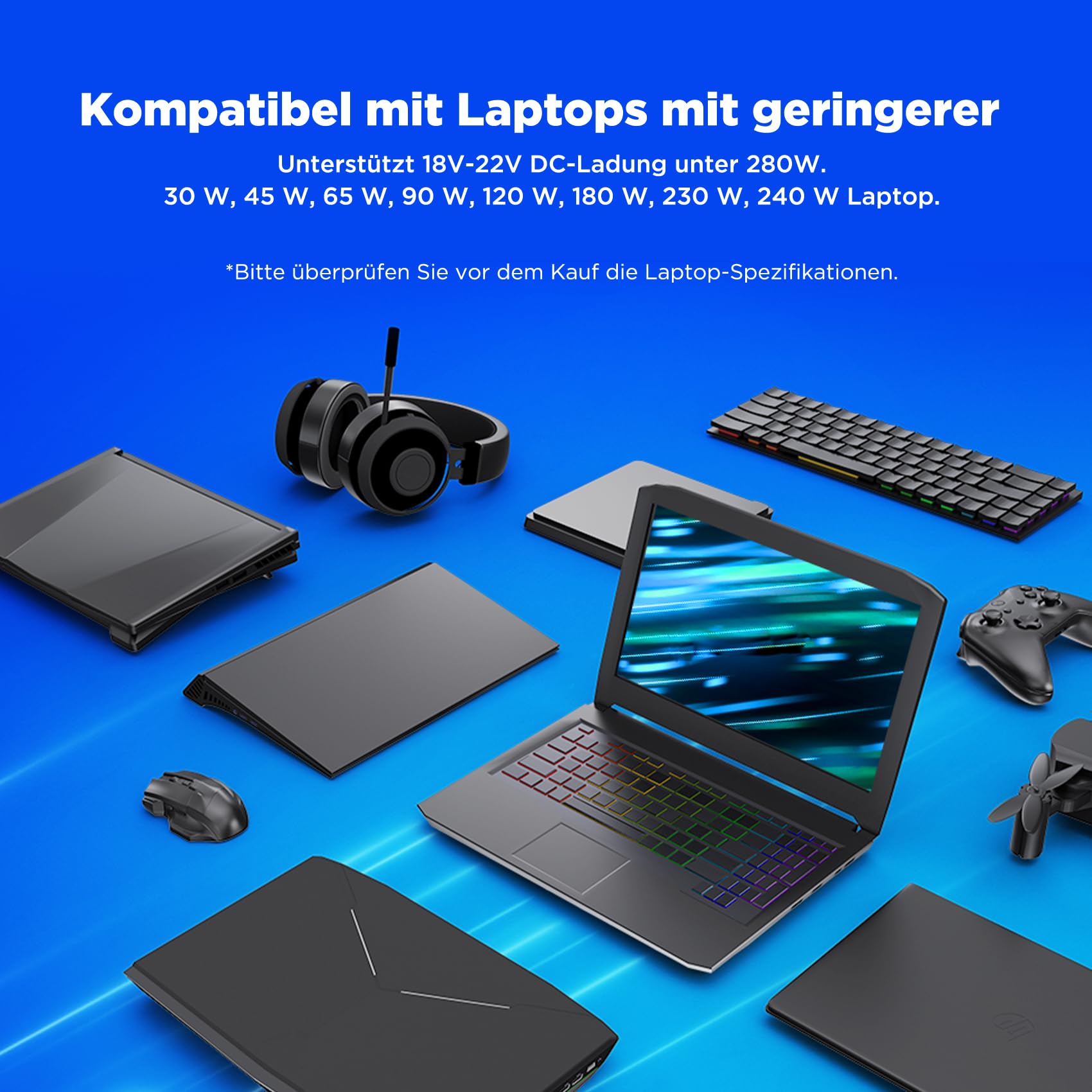 IVIVTOR USB C Magnetische Adapter 140W Snel Opladen 40 Gbps Gegevensoverdracht 24 Pinnen Ondersteunt Videomuziekbestanden Voor Laptops Mobiele Telefoons 909401138
