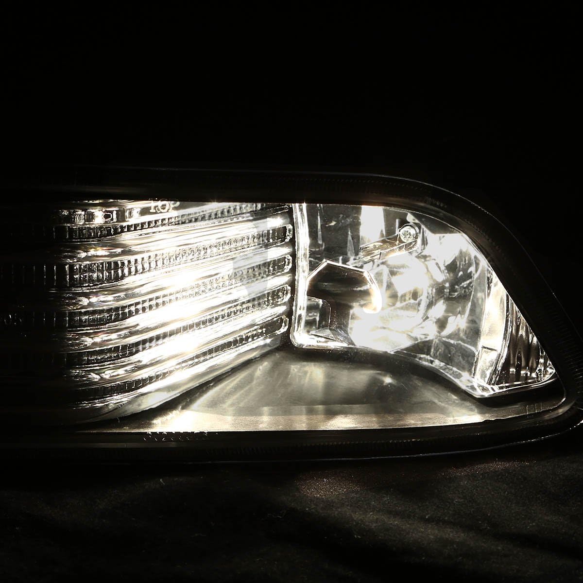 Auto Dynasty Fog Lights Assembly Compatible with 2005-2010 Scion tC Front Bumper Driving Fog Lamps w/Switch, Driver and Passenger Side, Smoked Lens