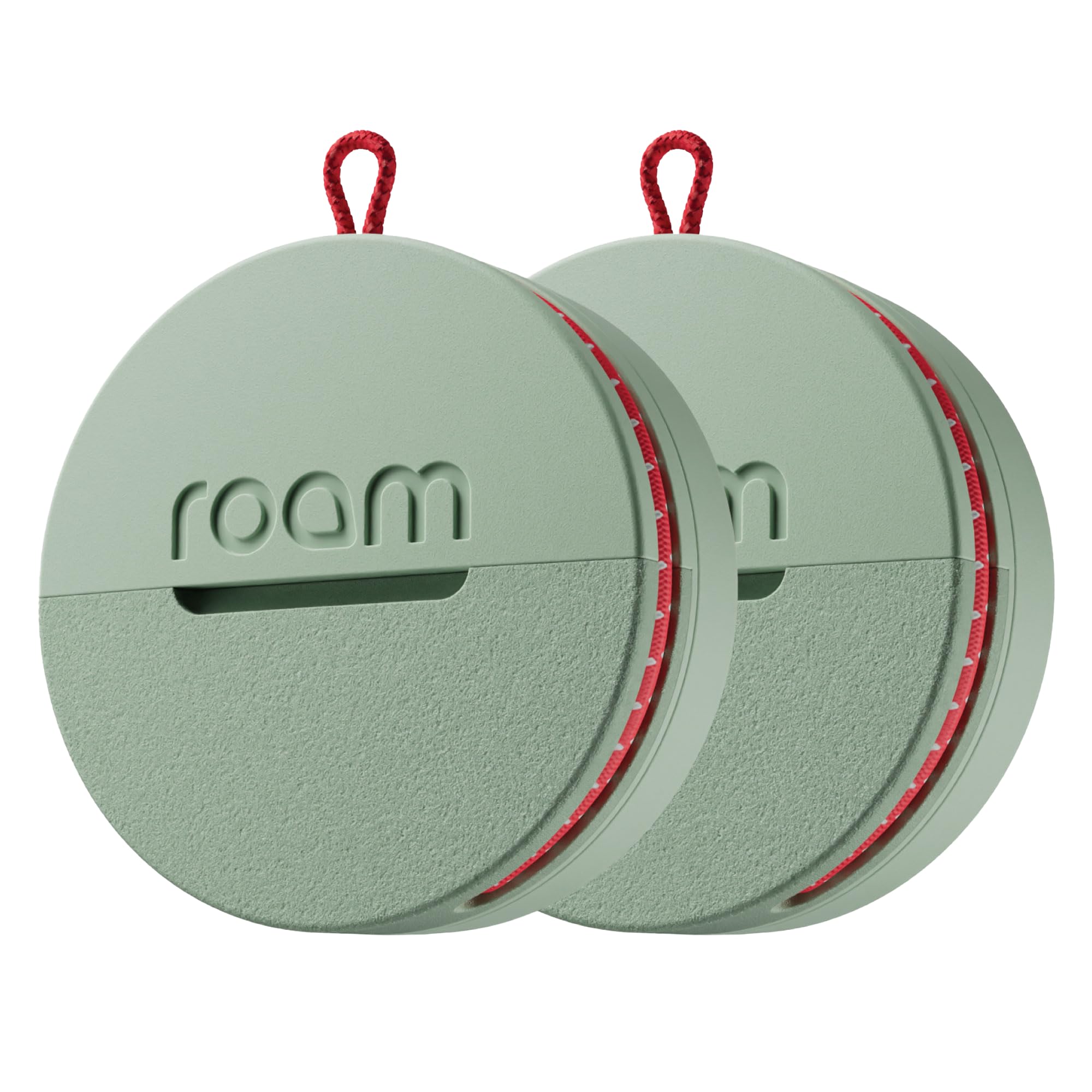 Roam Smart Tracker, Works with Android and iPhone, Track your keys, bags, bikes, and more, Replaceable 1-year battery, Water and dust resistant, Built-in strap and key cord (Black, Single) — view 16