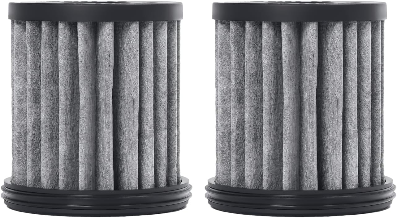 GLACIER FRESH Replacement Filter for PC04 Countertop Water Purifier 2 Pack | 3 Months/200 Gallons Filter Cartridges, Elarisey™ Filtration Technology, Meeting SGS Standards