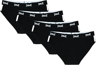 Womens Bikini Briefs Underwear Women's Comfortable Panties 4 Pack (Regular Size, Mid Rise Tagless)