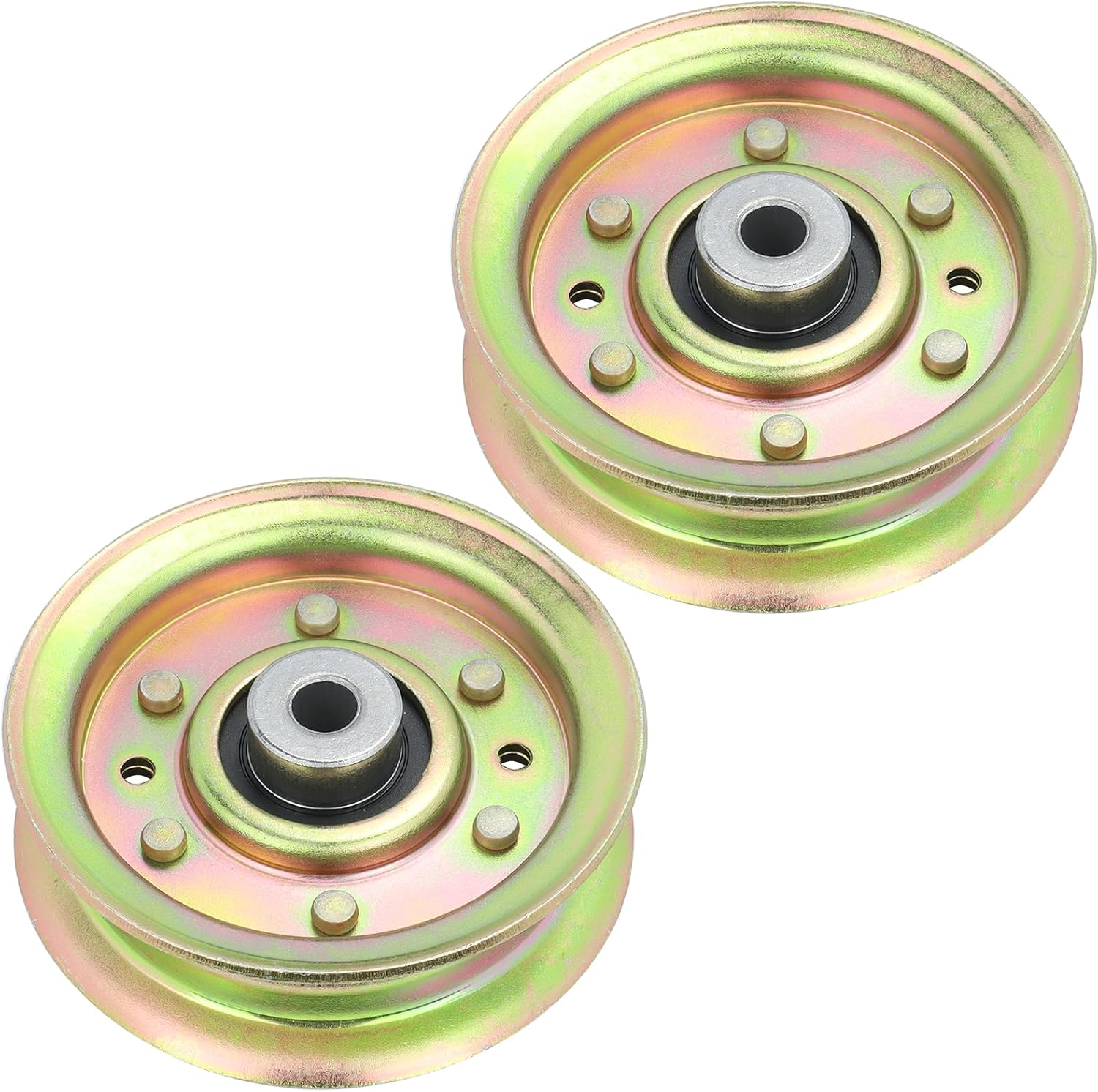 GELASKA 2 Pack 131494 Idler Pulley Craftsman Replaces 165888 532173437 532173438 597025001 532165888 532131494 532155191 for Craftsman 42 inch LT1000 LT2000 YTH18542 YTH1542XP YTH150 Mowers