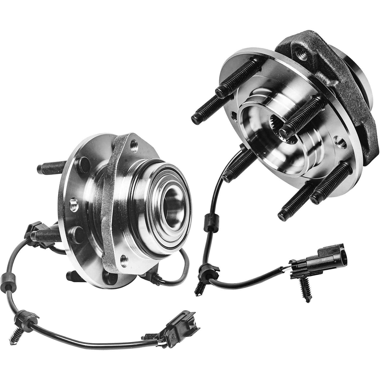 w/ABS Front Wheel Bearing Hub Assembly Replacement for 2002 2003 2004 2005 2006 2007 2008 2009 Chevrolet Trailblazer, 2003-2006 Chevy SSR, 2002-2009 GMC Envoy, 2002-2006 Envoy XL, 513188