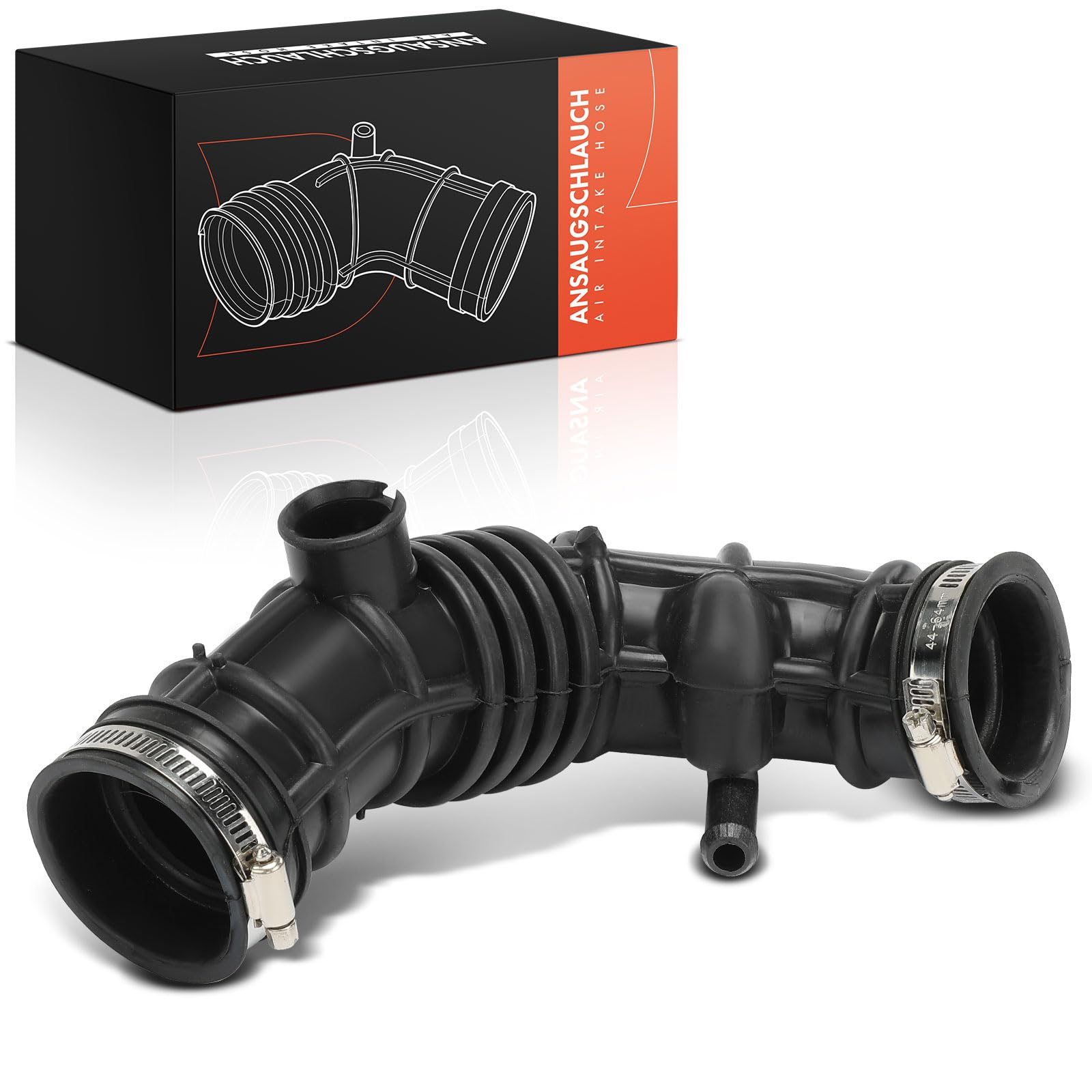 Frankberg Wąż wlotowy powietrza z zaciskami do węża kompatybilny z Spark M300 1,0 l 1,2 l 2009-2015 zamiennik # 96827737