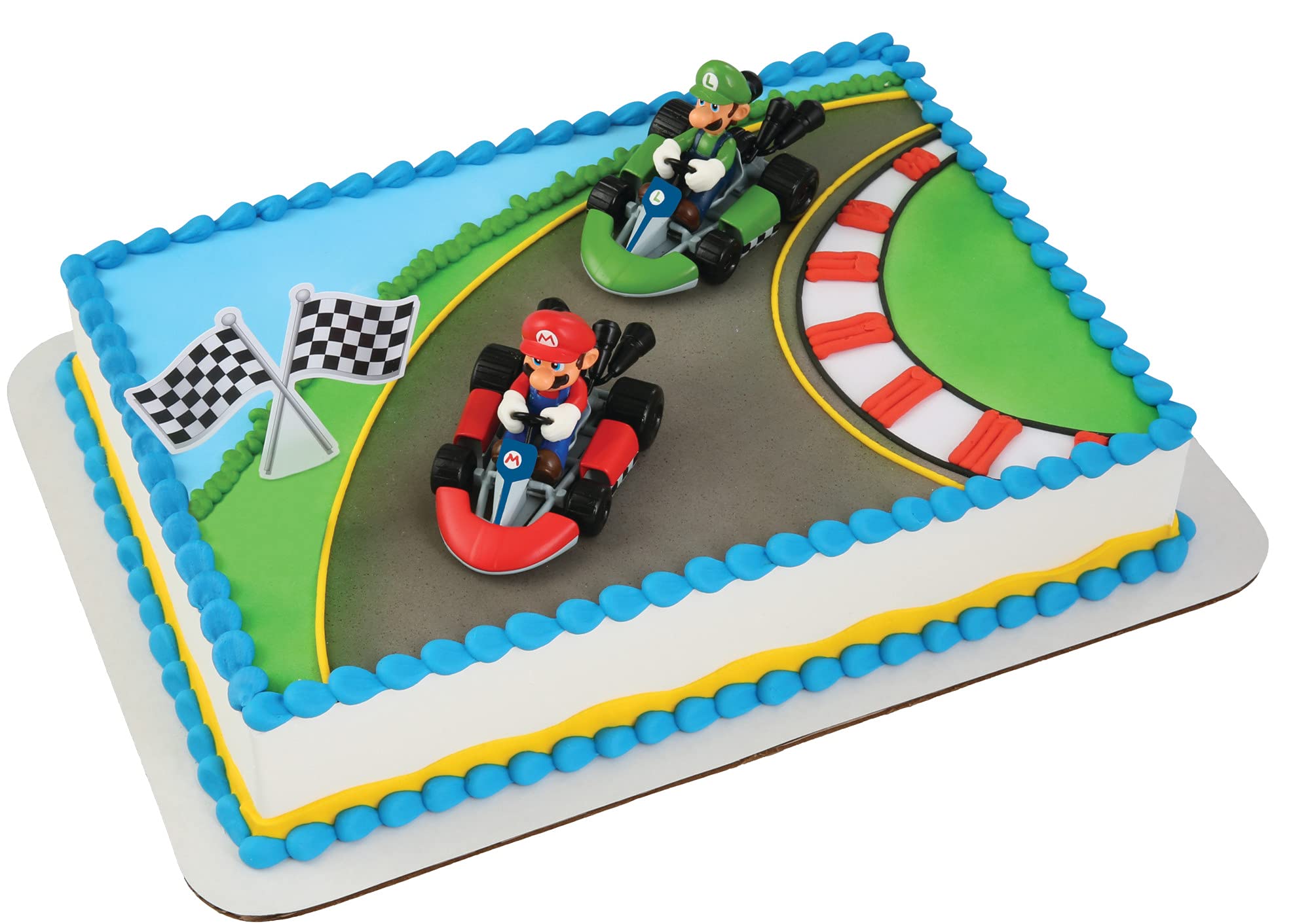 Buy DecoPac Super Mario Kart Cake Topper 2 Pc Cake Topper With Race Buy DecoPac Super Mario Kart Cake Topper 2 Pc Cake Topper With Race