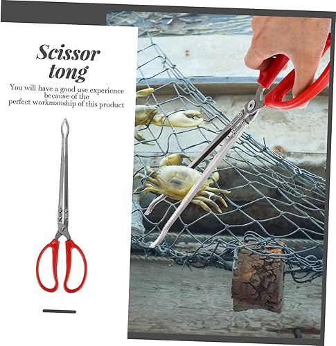 Miniatura 4 de Catch The Sea Fishing Tool Log Grabber Herramientas al aire libre Herramientas para asar a la parrilla Pinzas de recogida de pinzas para barbacoa a