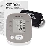 OMRON Bronze Moniteur de Tension Artérielle au Bras Supérieur - Brassard de Tension Artérielle Cliniquement Validé - Utilisez l'Application OMRON Connect pour des Mesures Illimitées