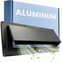 Aluminum RV Vent Guard - Complete Upgrade Kit with Locking Flapper, Weatherproof Sealant & Depth-Calibration Aluminum Foil Tape, Universal Fit for Trailer & Camper Vent Systems Black